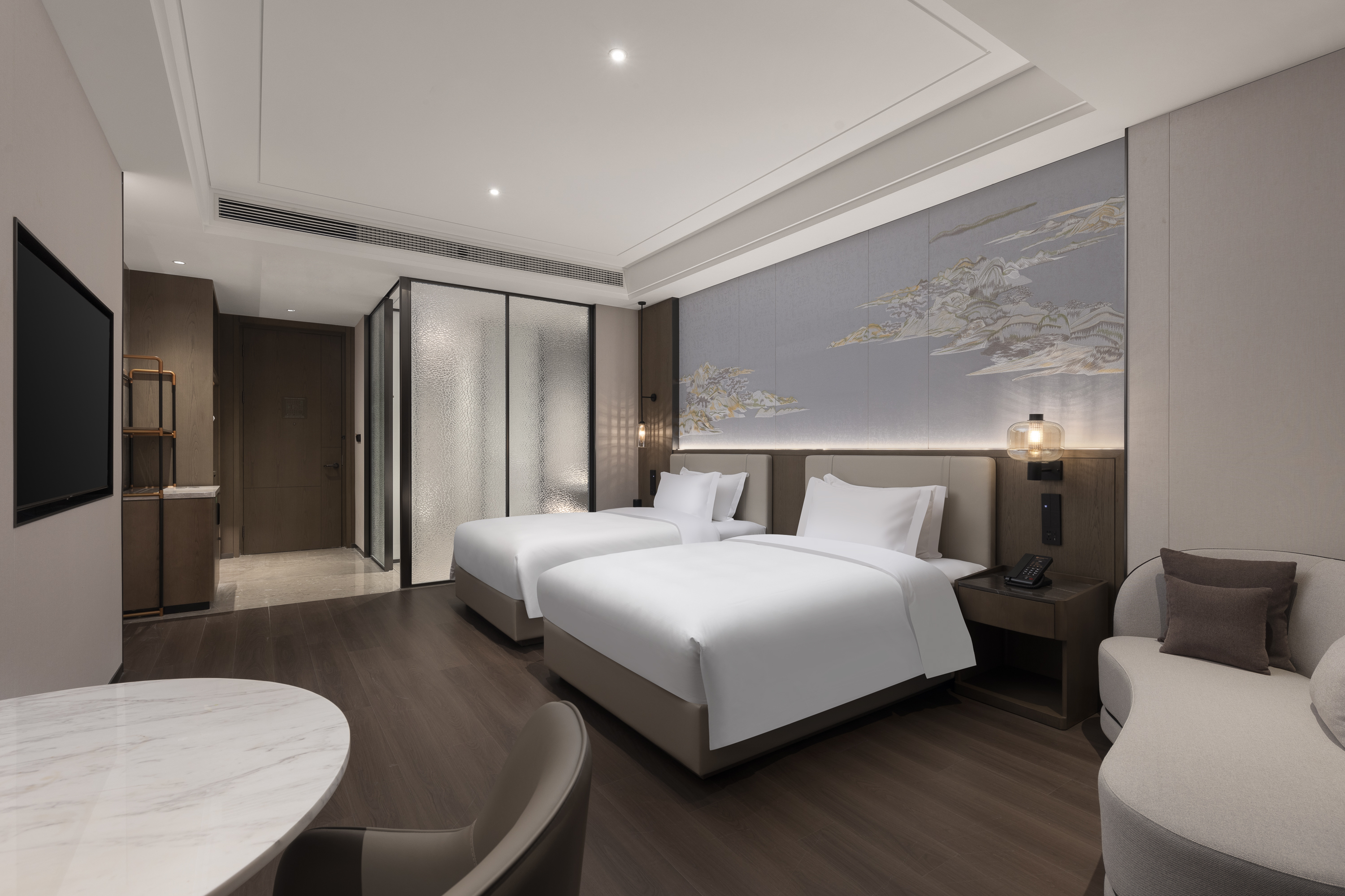 Guest room at the Wyndham Garden Xunyang Downtown in Xunyang, Other than US/Canada