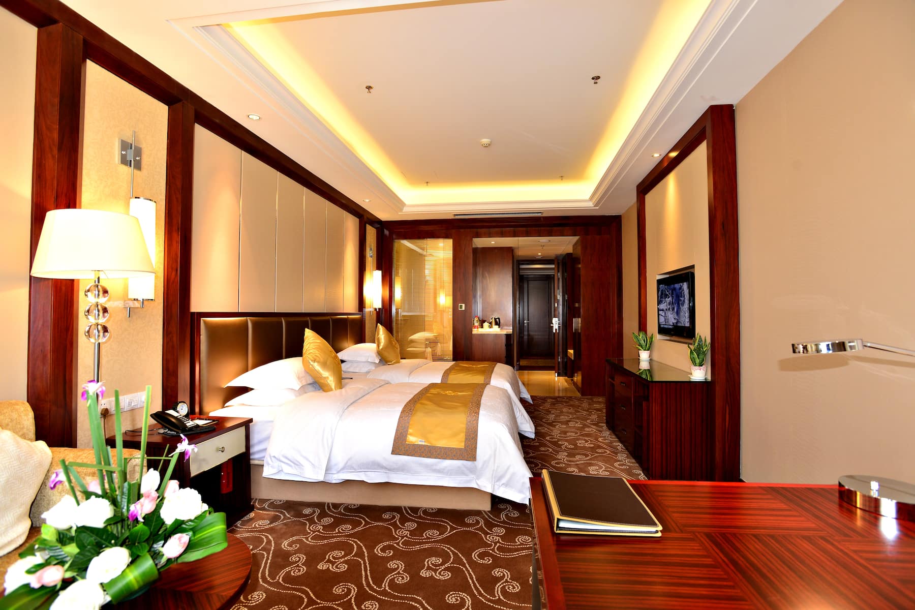 Guest room at the Wyndham Garden Zhengzhou East in Zhengzhou, Other than US/Canada