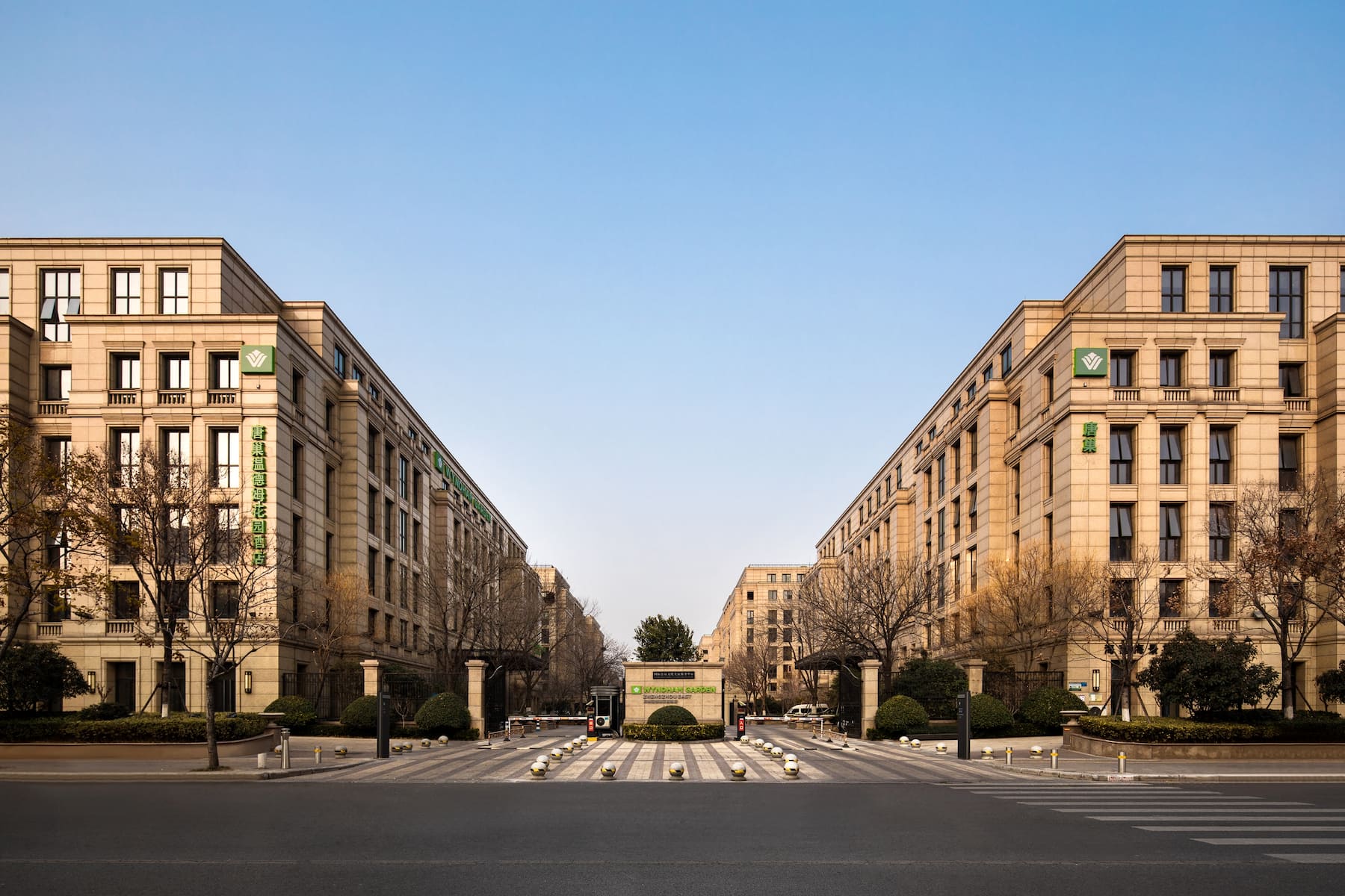 Exterior of Wyndham Garden Zhengzhou East hotel in Zhengzhou, Other than US/Canada