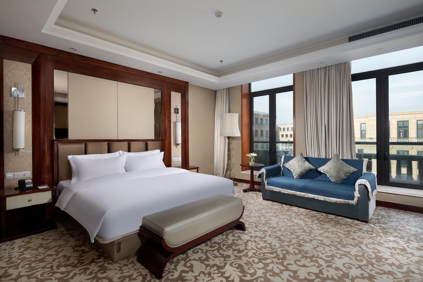 Guest room at the Wyndham Garden Zhengzhou East in Zhengzhou, Other than US/Canada