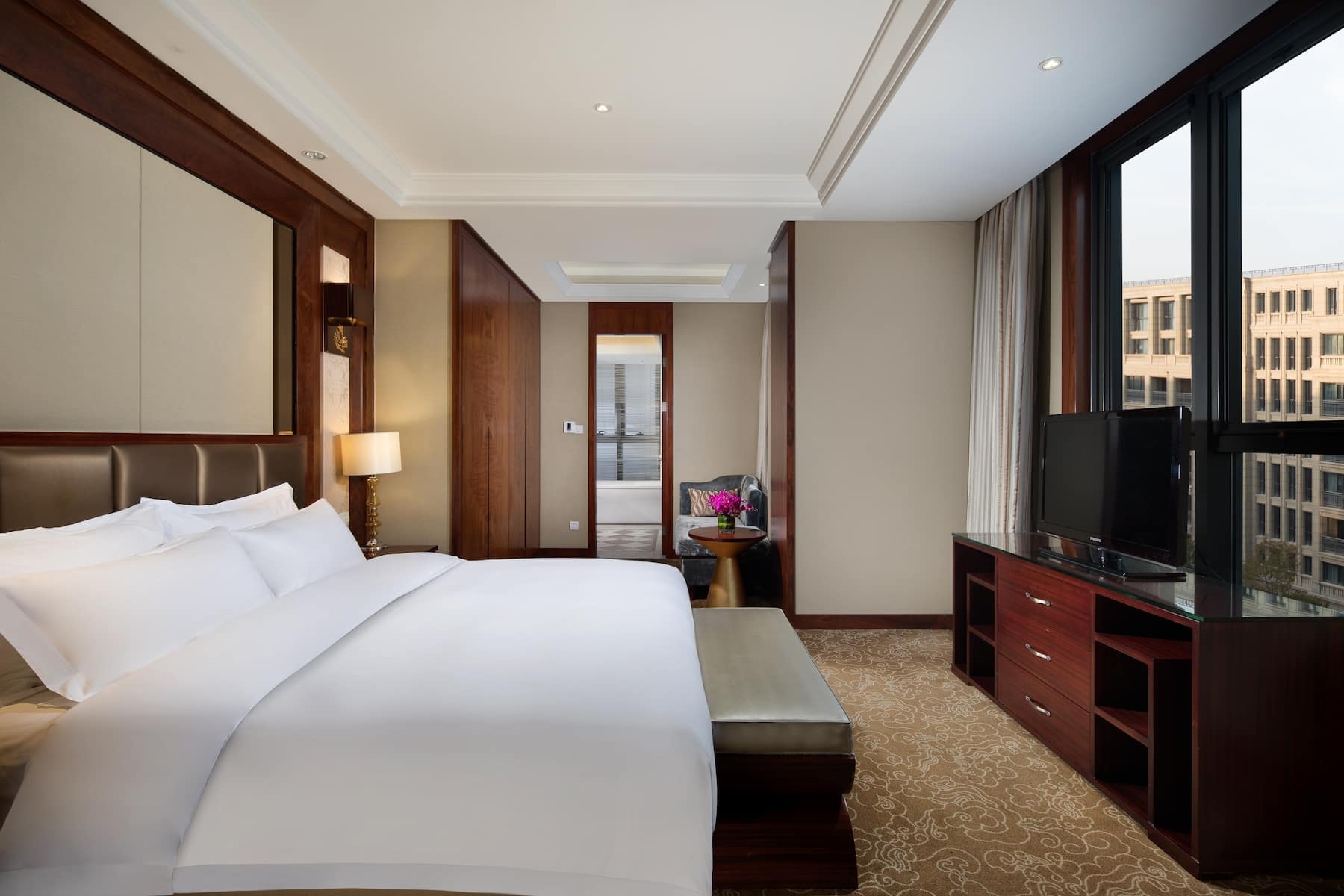 Guest room at the Wyndham Garden Zhengzhou East in Zhengzhou, Other than US/Canada