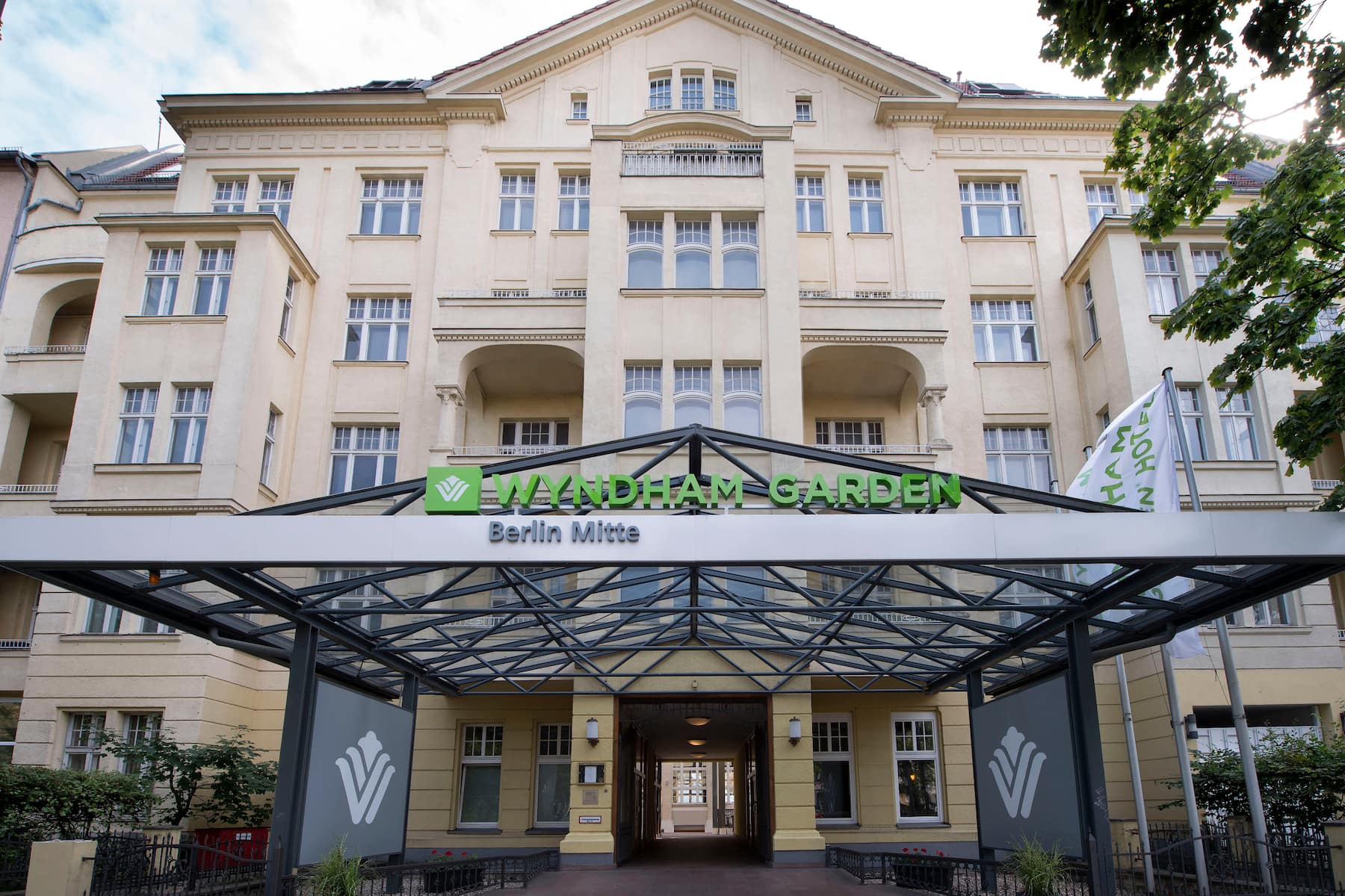 Exterior of Wyndham Garden Berlin Mitte hotel in Berlin, Other than US/Canada
