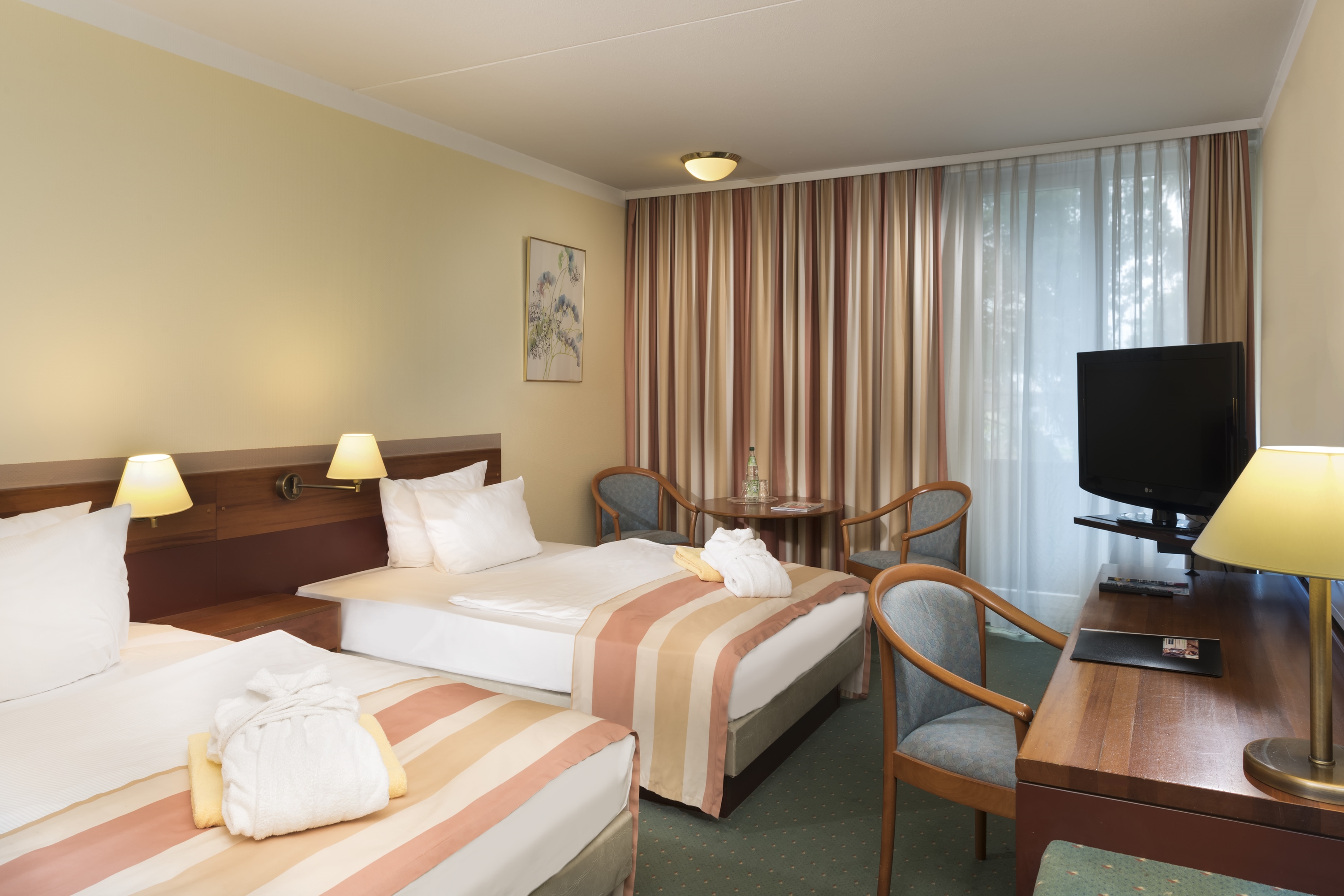 Guest room at the Wyndham Garden Kassel in Kassel, Other than US/Canada