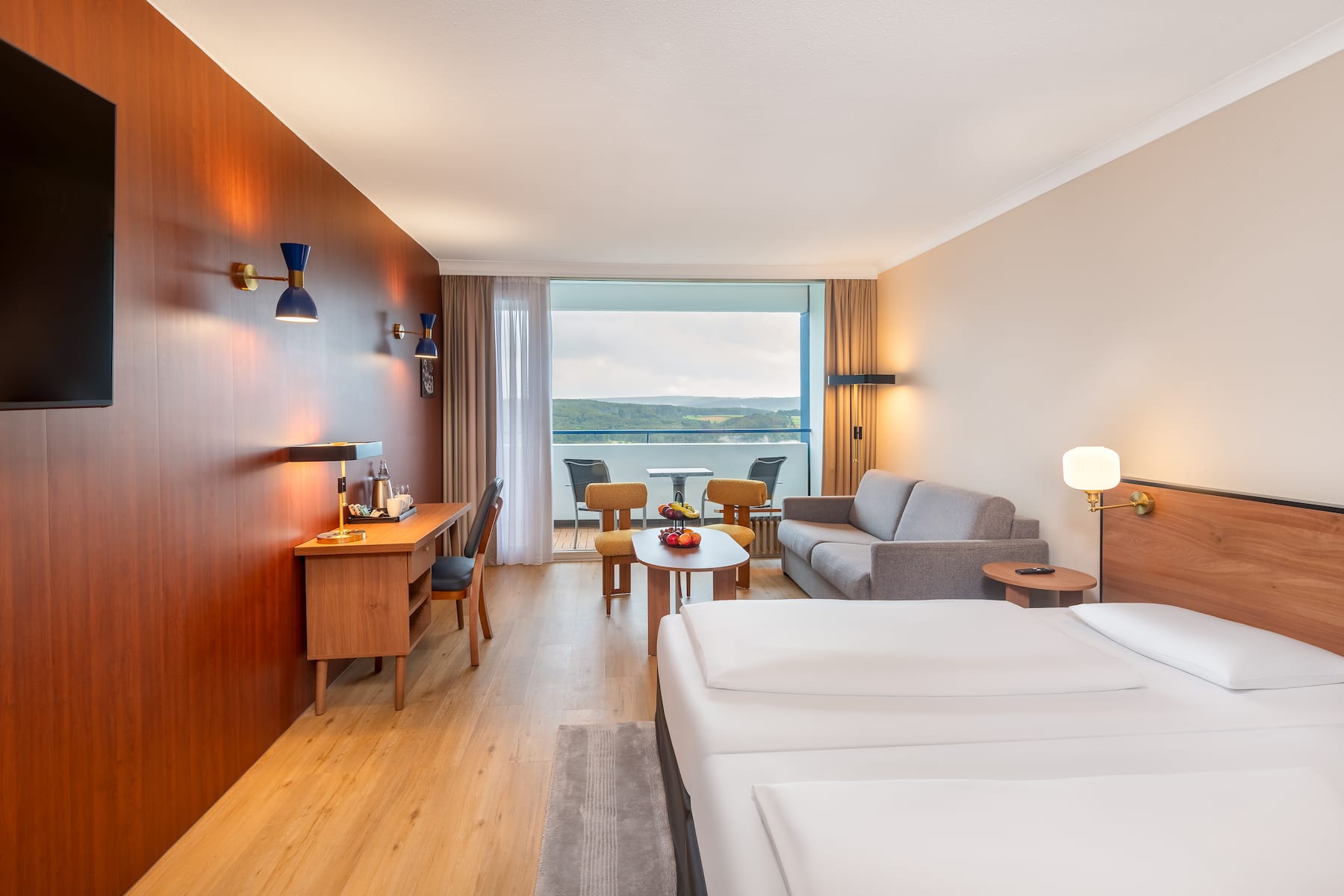 Guest room at the Wyndham Garden Lahnstein Koblenz in Lahnstein, Other than US/Canada