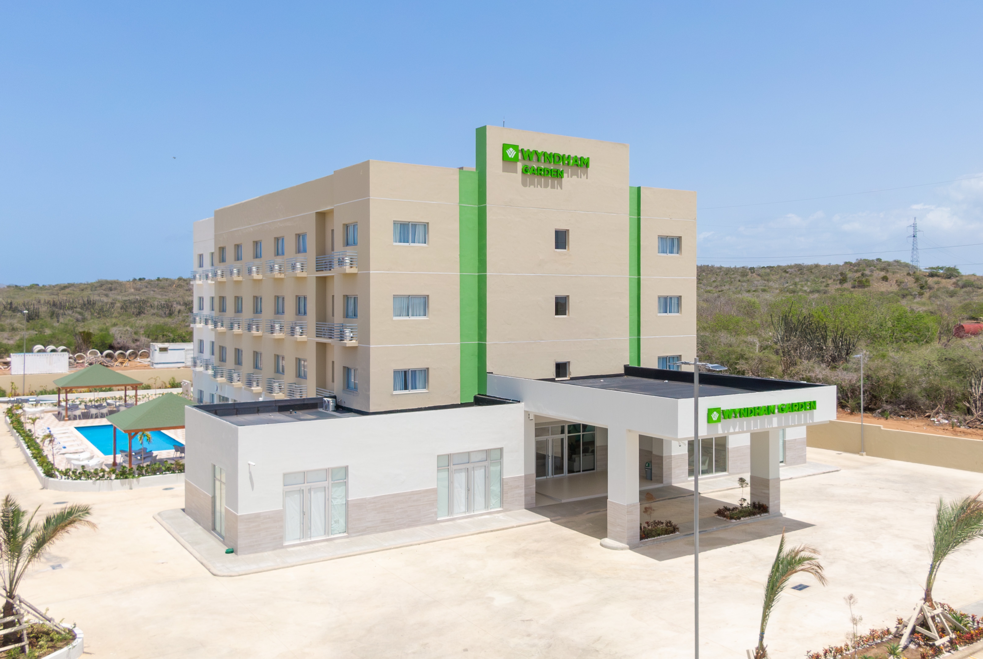 Exterior of Wyndham Garden El Morro Montecristi hotel in Montecristi, Other than US/Canada