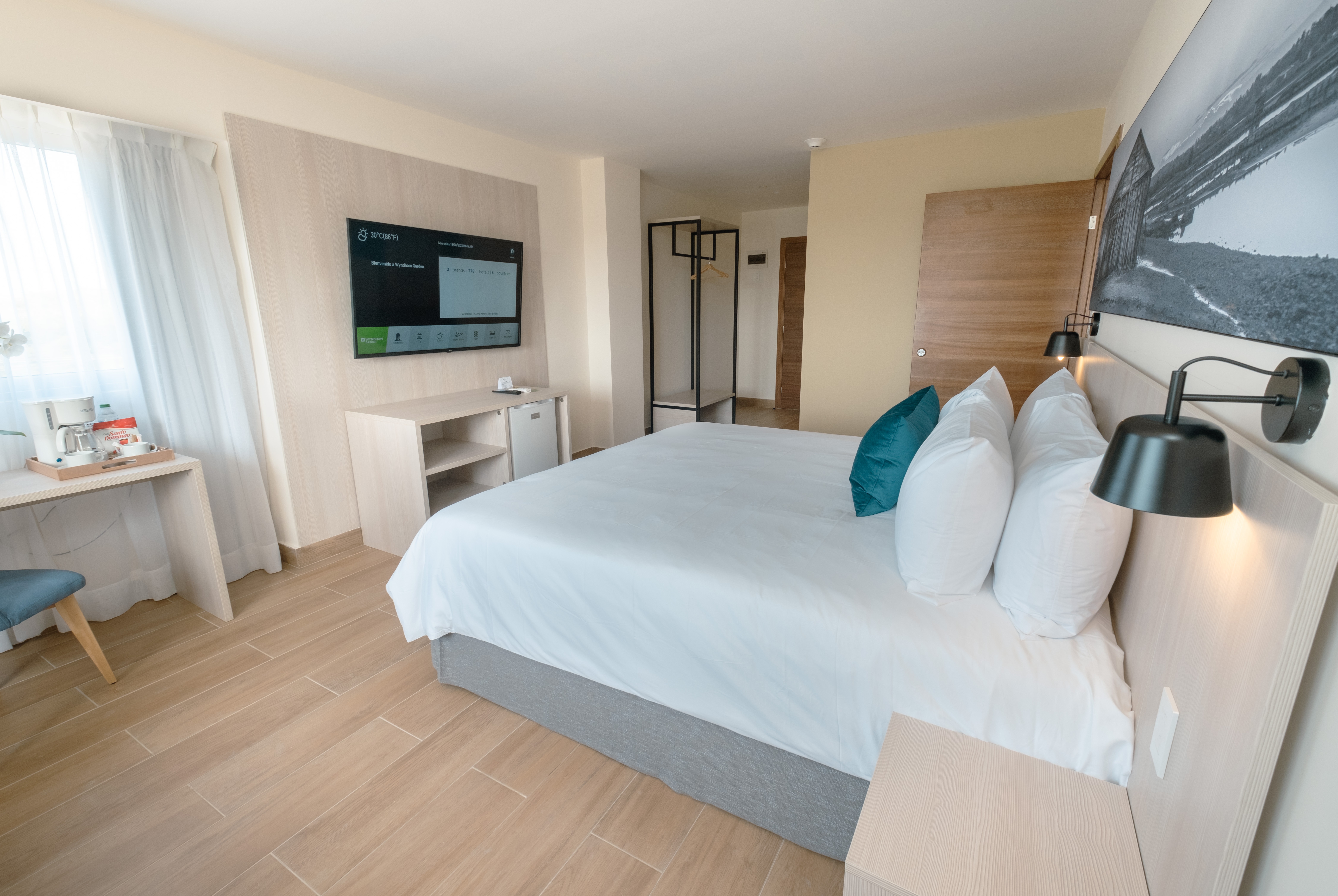 Guest room at the Wyndham Garden El Morro Montecristi in Montecristi, Other than US/Canada