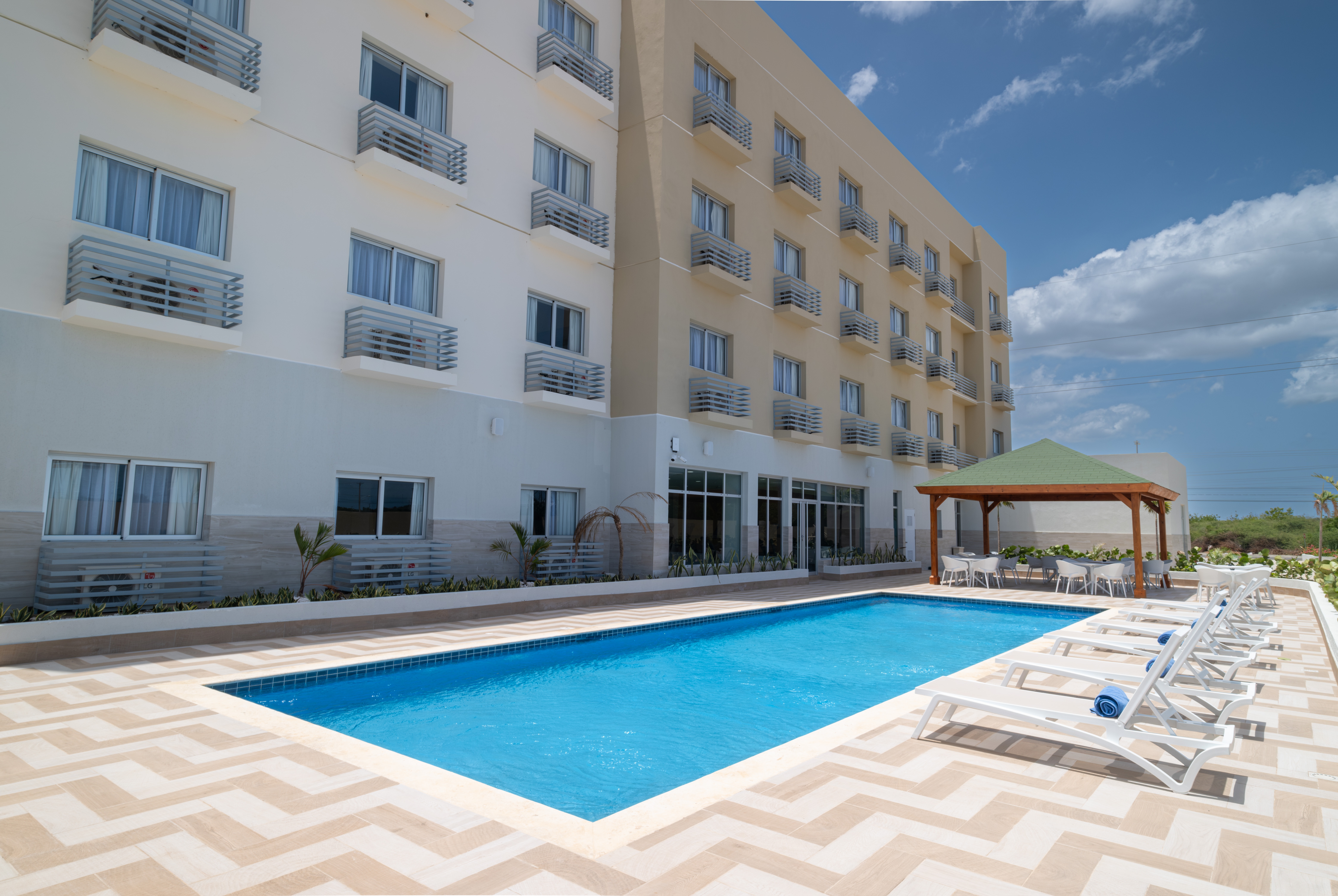 Pool at the Wyndham Garden El Morro Montecristi in Montecristi, Other than US/Canada