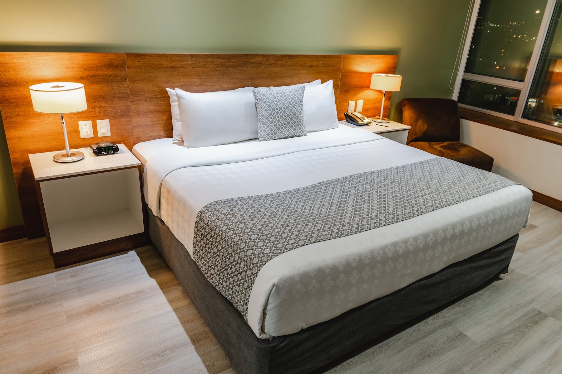 Guest room at the Wyndham Garden Guayaquil in Guayaquil, Other than US/Canada
