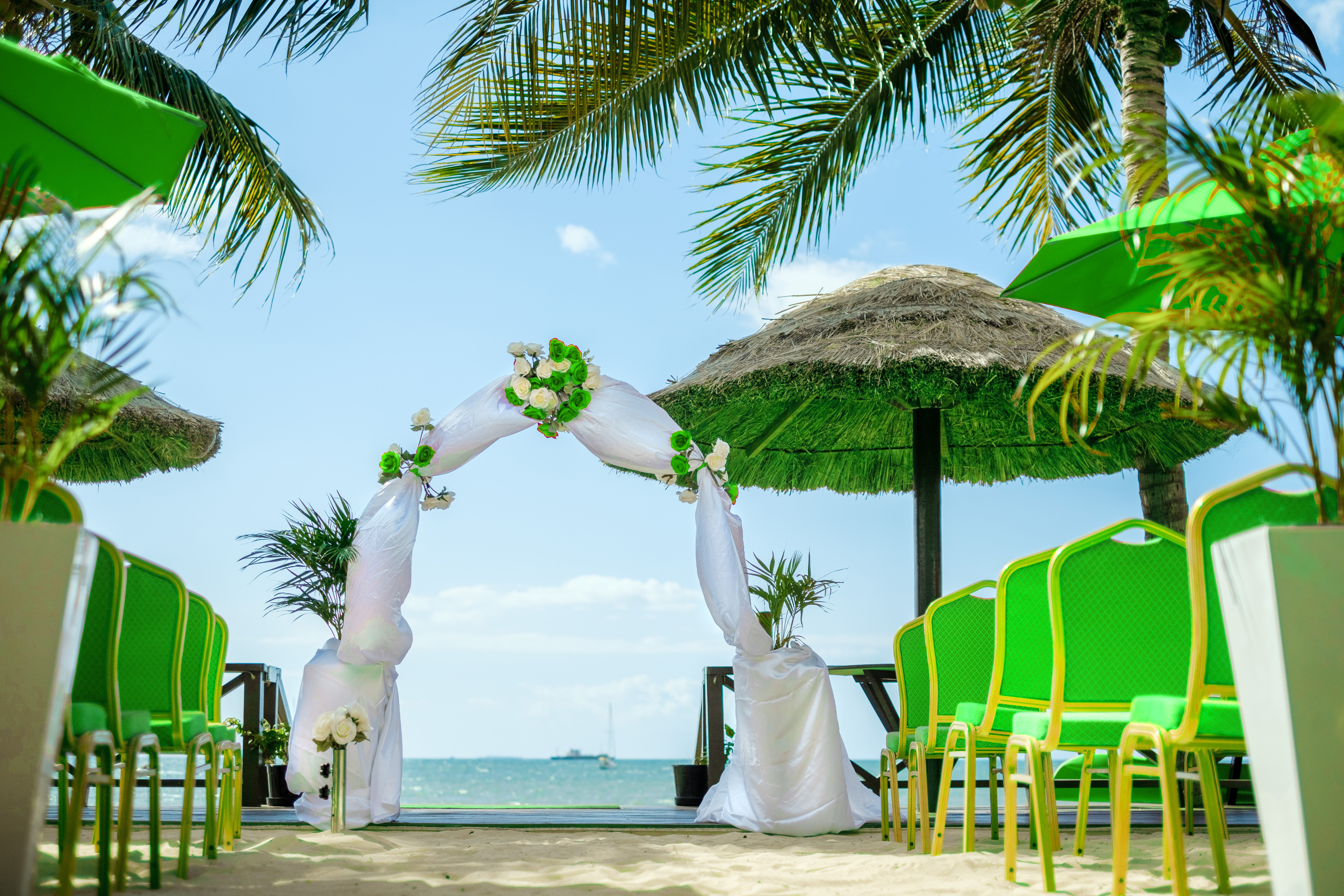 Wyndham Garden Wailoaloa Beach Fiji ballroom wedding in Nadi, Other than US/Canada