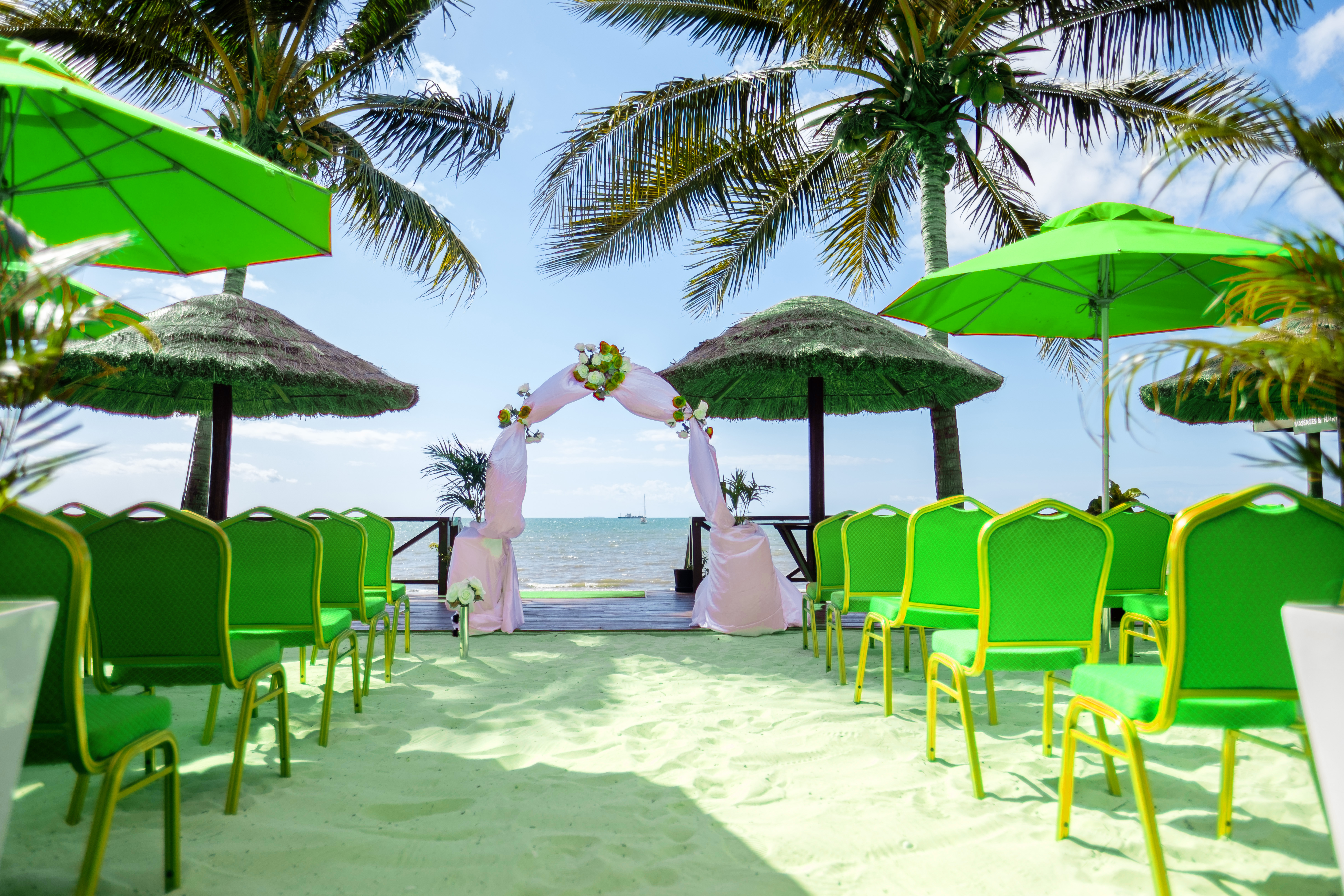 Wyndham Garden Wailoaloa Beach Fiji ballroom wedding in Nadi, Other than US/Canada