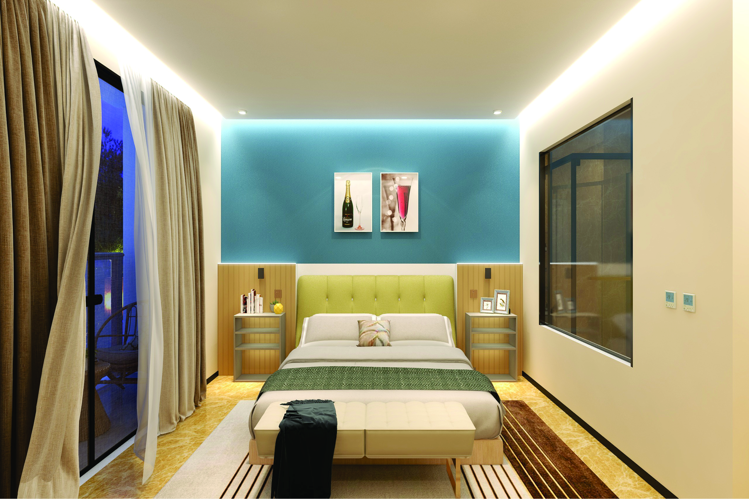 Guest room at the Wyndham Garden Wailoaloa Beach Fiji in Nadi, Other than US/Canada