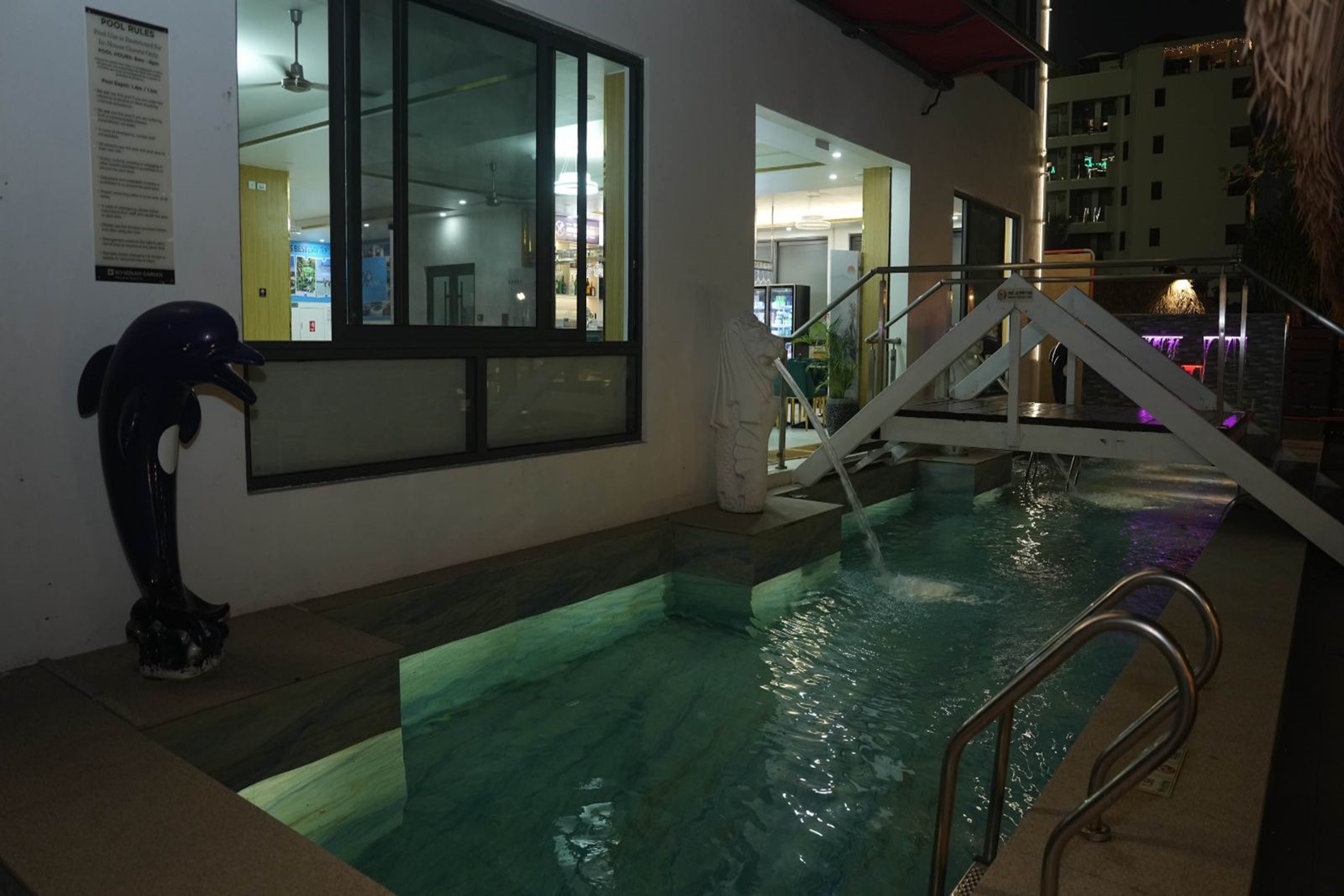 Pool at the Wyndham Garden Wailoaloa Beach Fiji in Nadi, Other than US/Canada