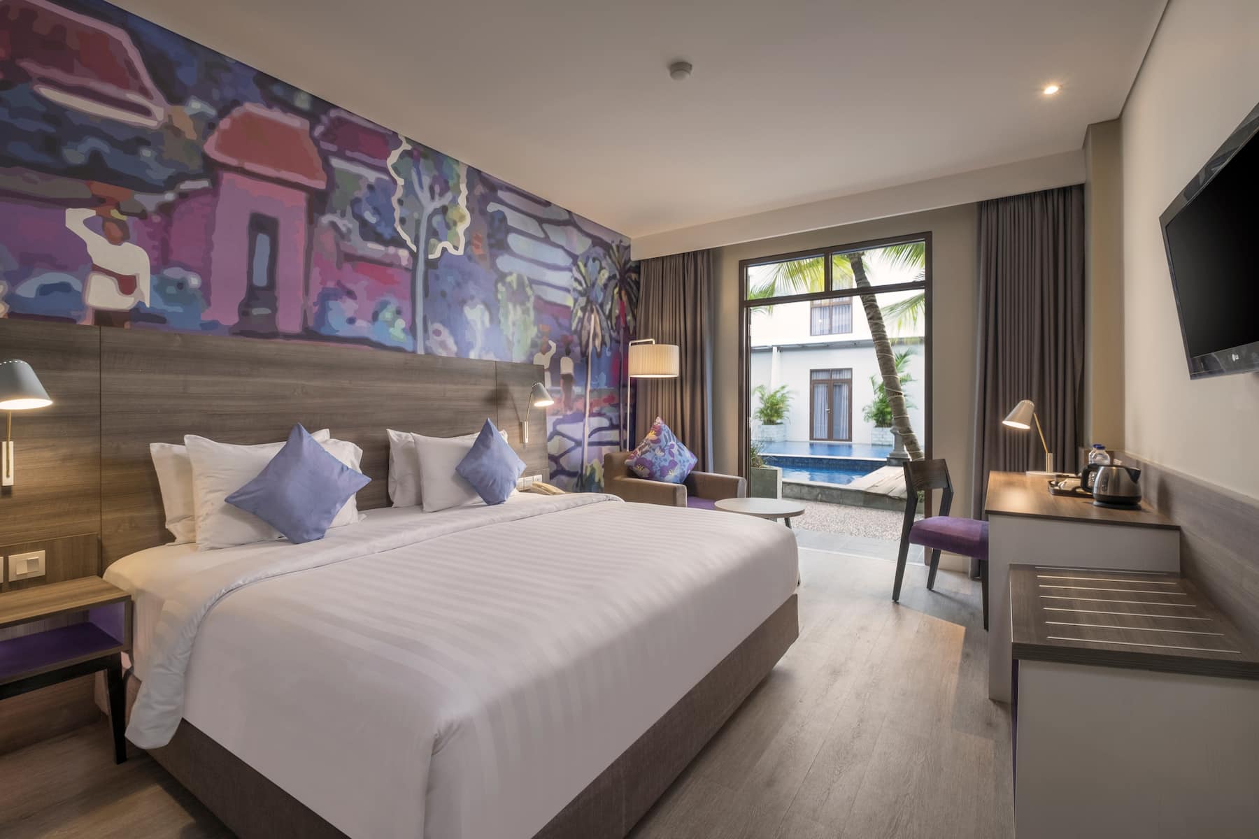 Guest room at the Wyndham Garden Kuta Beach Bali in Bali, Other than US/Canada