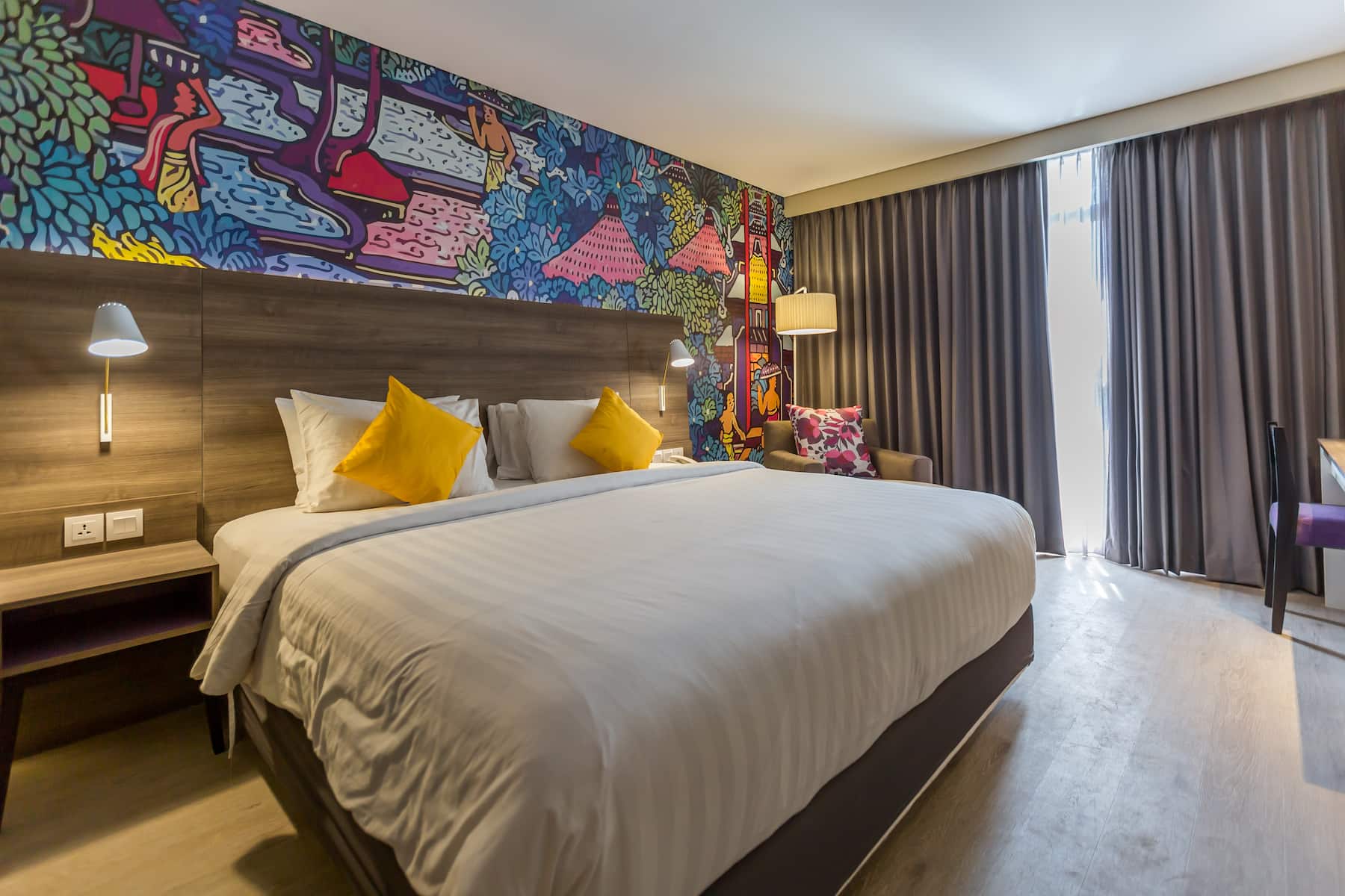 Guest room at the Wyndham Garden Kuta Beach Bali in Bali, Other than US/Canada