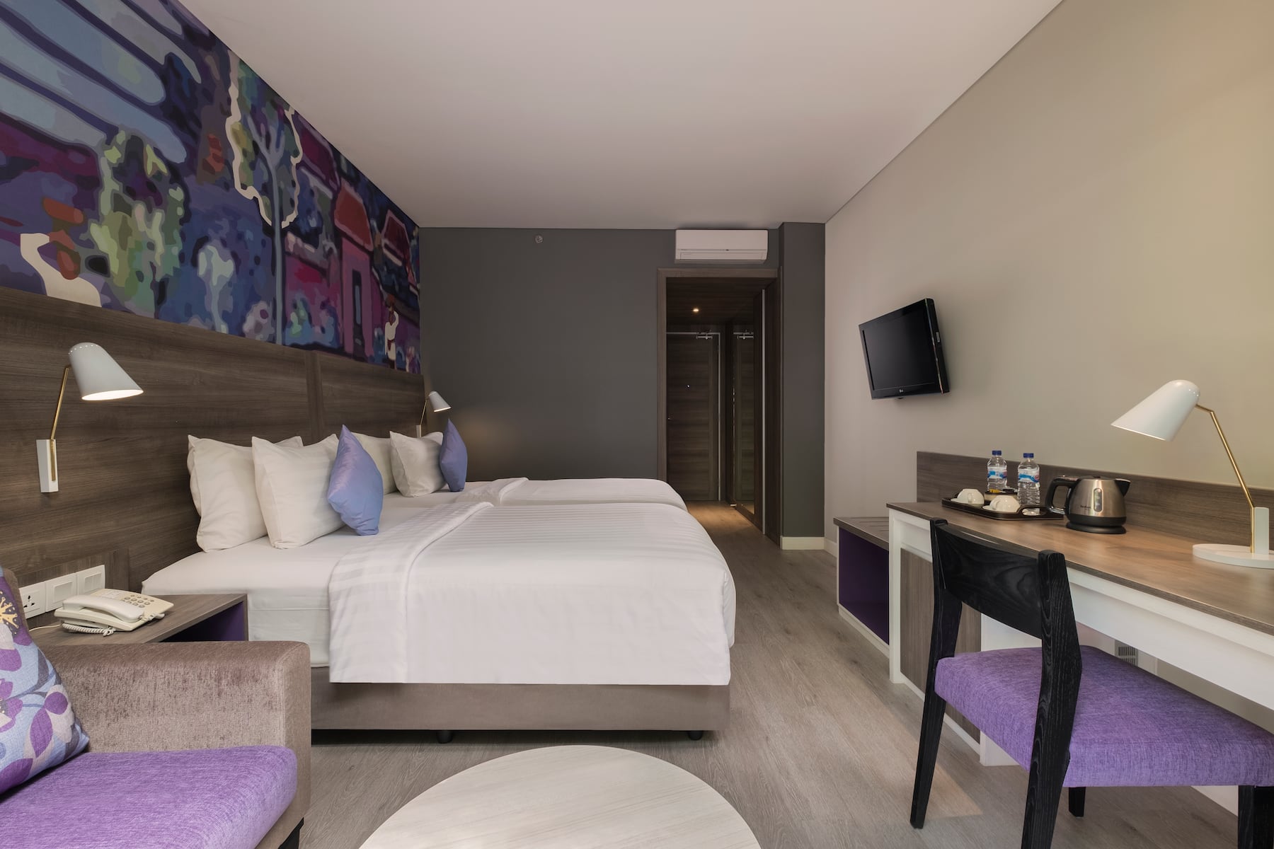 Guest room at the Wyndham Garden Kuta Beach Bali in Bali, Other than US/Canada