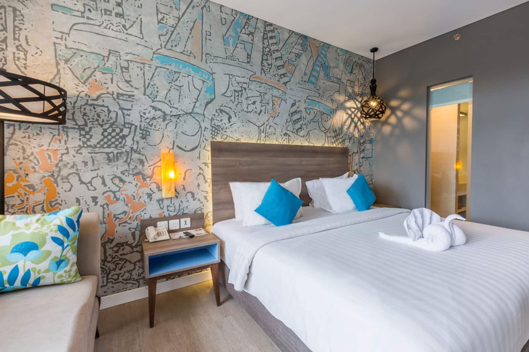 Guest room at the Wyndham Garden Kuta Beach Bali in Bali, Other than US/Canada