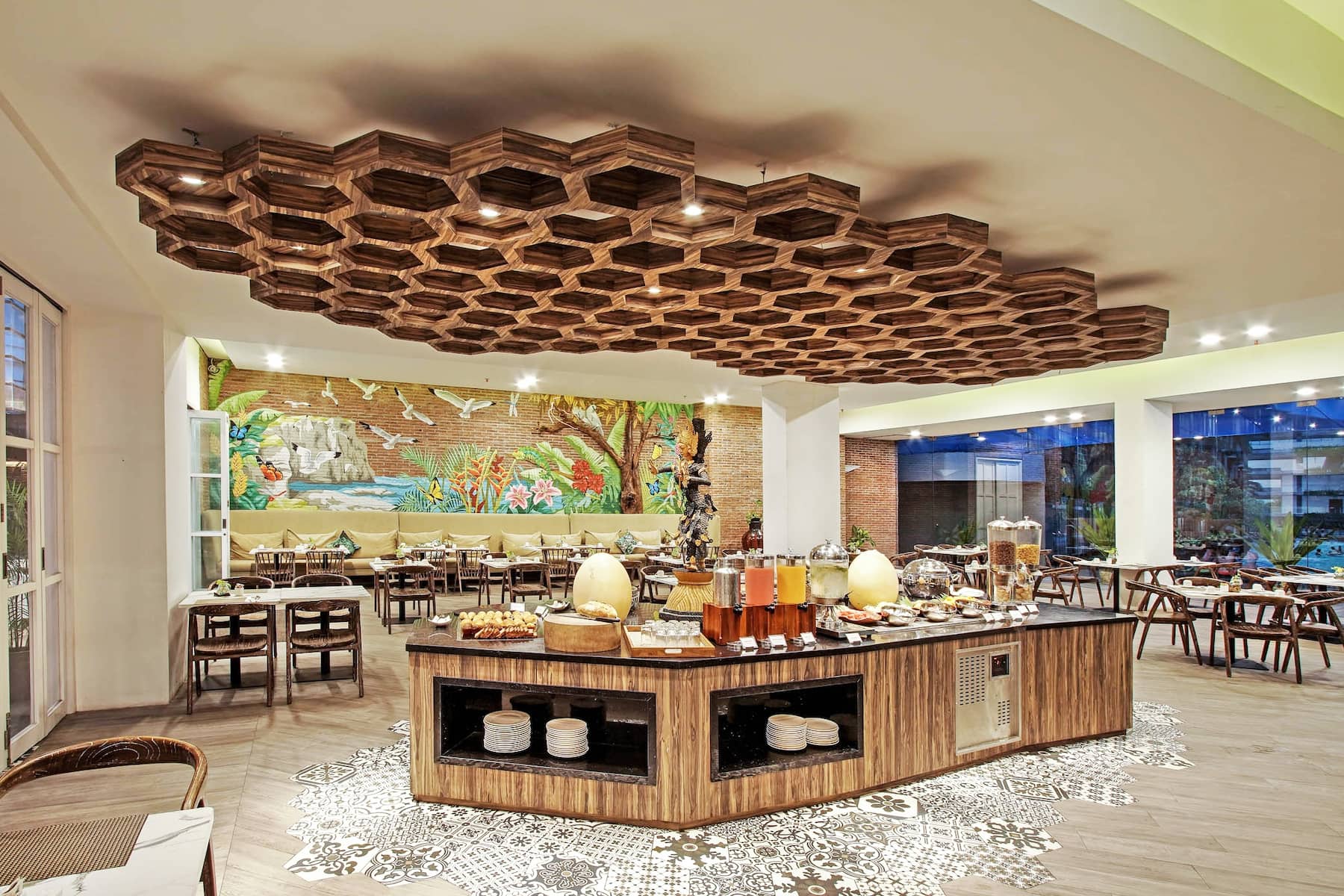 Wyndham Garden Kuta Beach Bali restaurant in Bali, Other than US/Canada