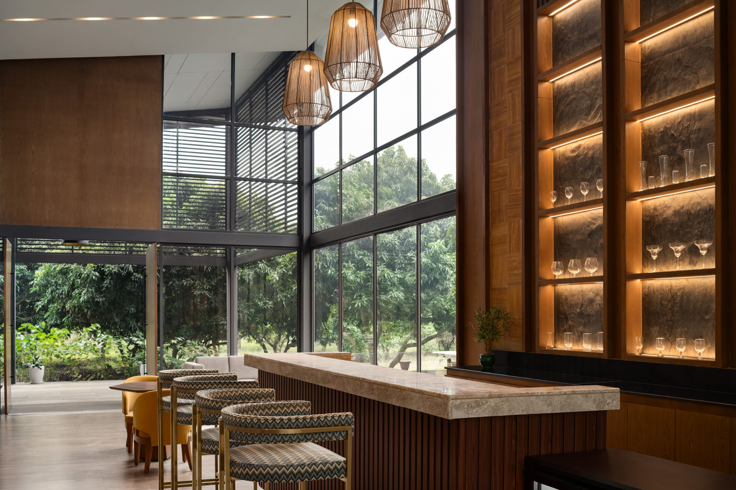 Bar at Wyndham Garden Jim Corbett Chhoi in Ramnagar, Other than US/Canada