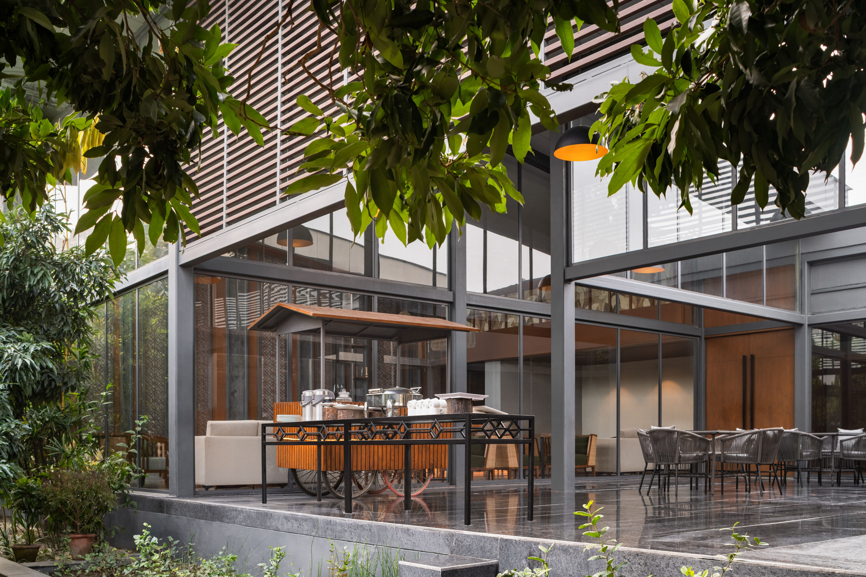 Wyndham Garden Jim Corbett Chhoi cafe in Ramnagar, Other than US/Canada