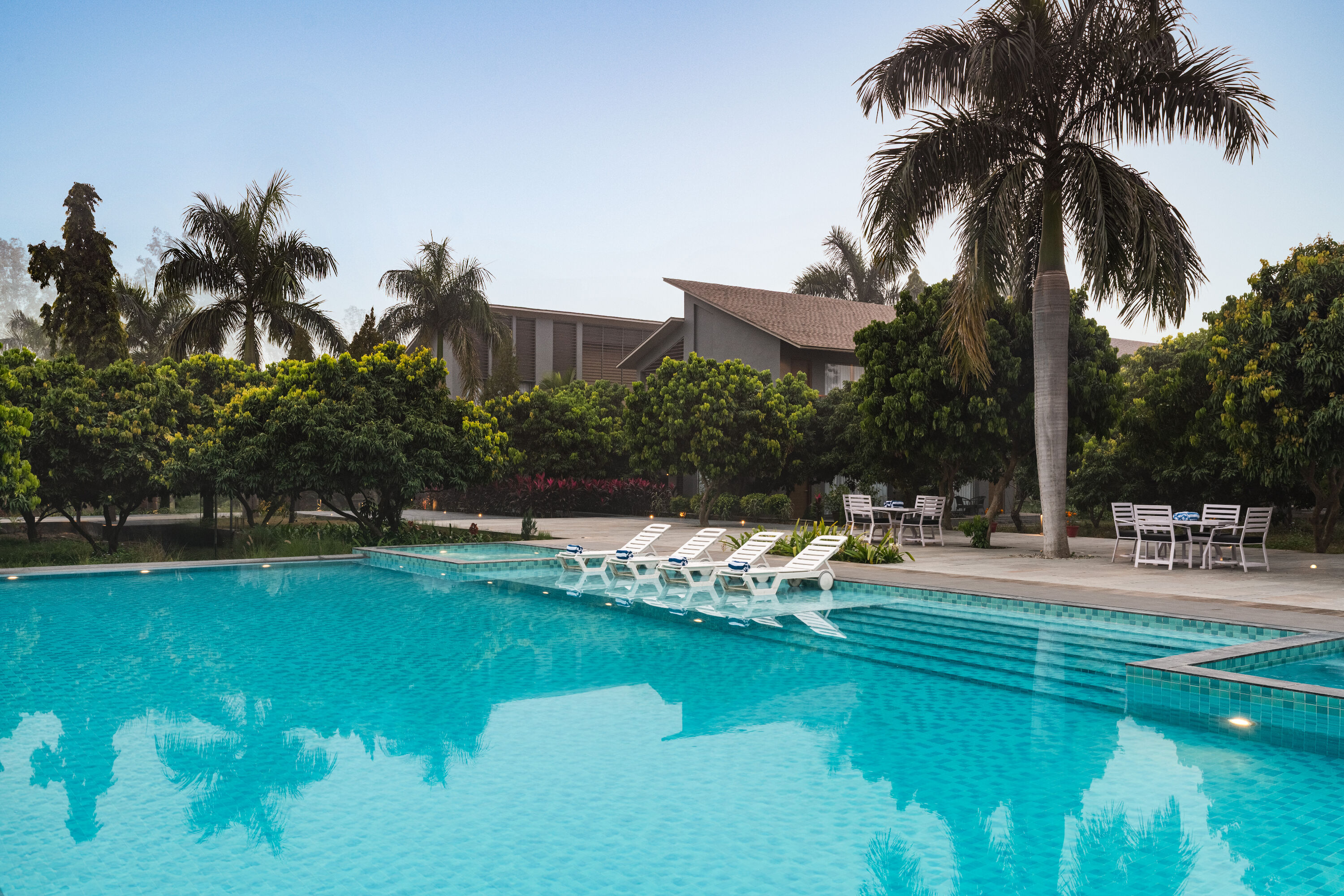 Pool at the Wyndham Garden Jim Corbett Chhoi in Ramnagar, Other than US/Canada