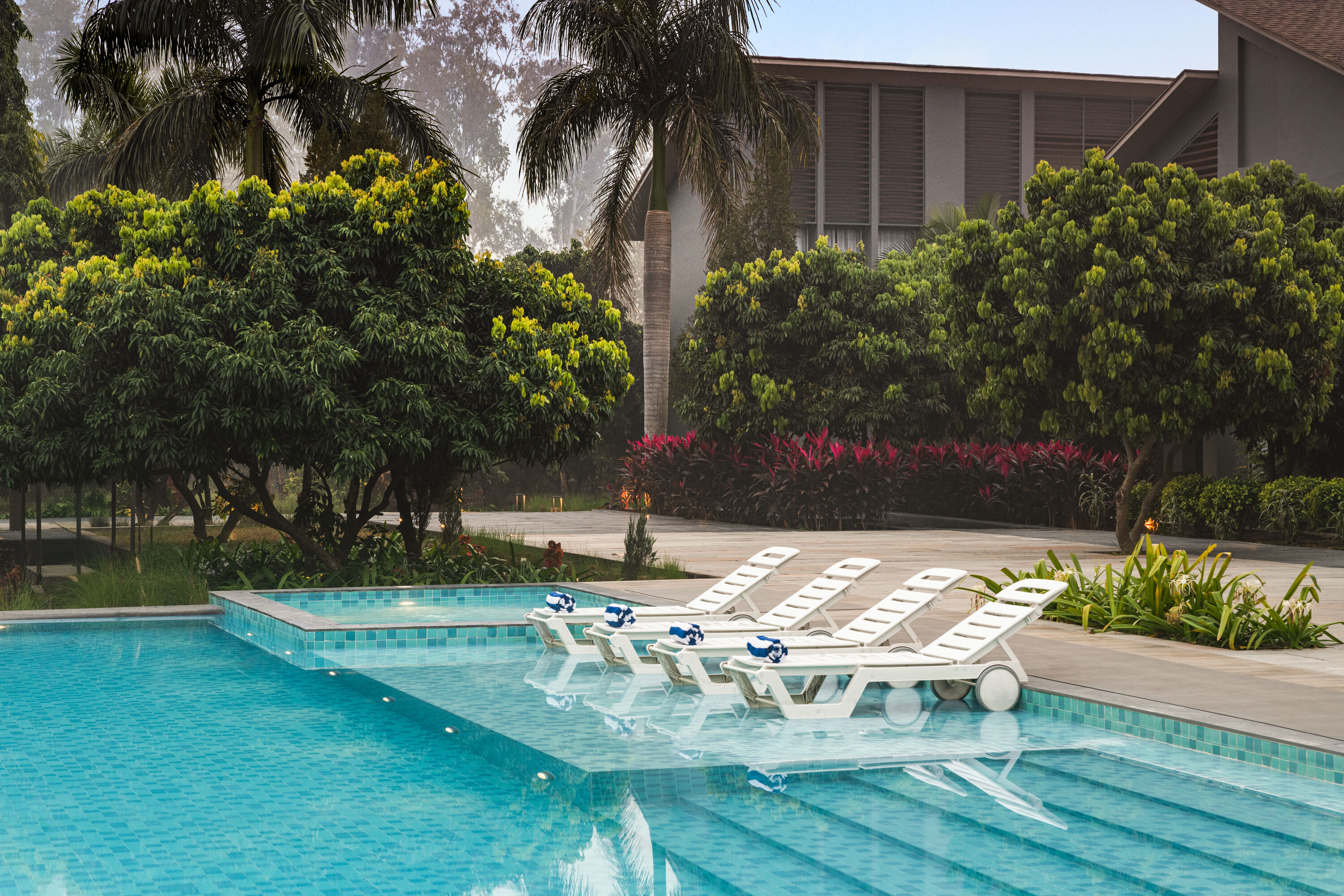 Pool at the Wyndham Garden Jim Corbett Chhoi in Ramnagar, Other than US/Canada