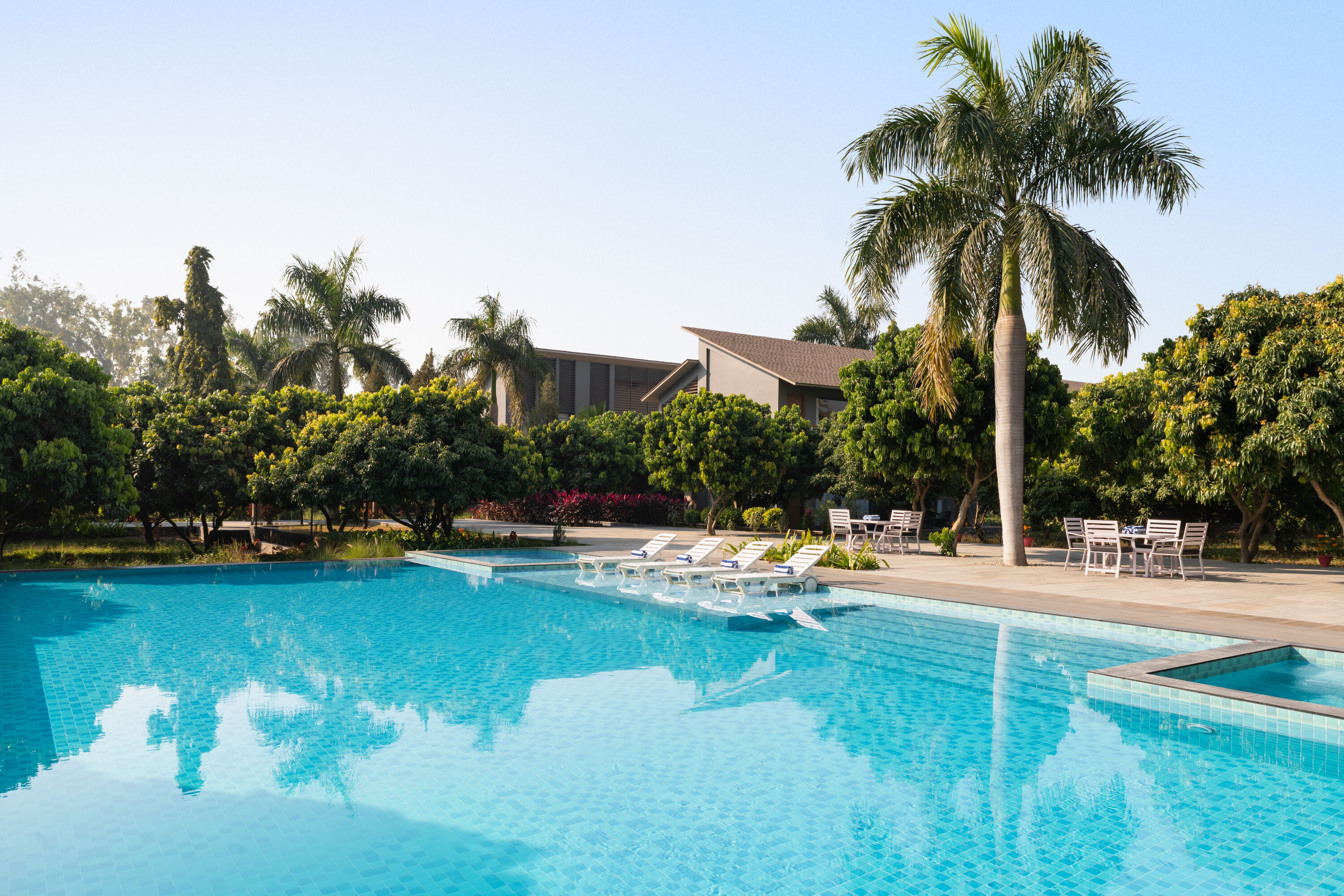 Pool at the Wyndham Garden Jim Corbett Chhoi in Ramnagar, Other than US/Canada