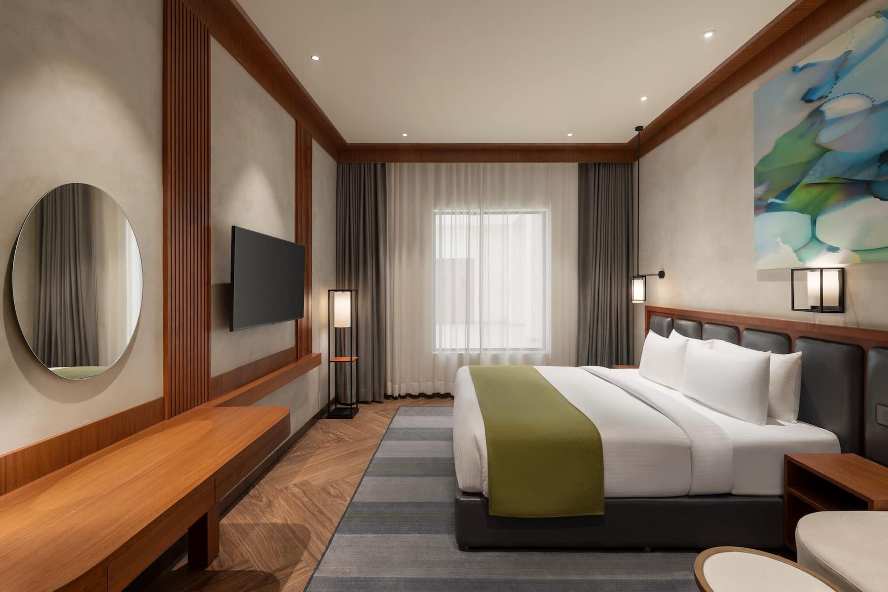 Guest room at the Wyndham Garden Sonipat Murthal in Sonipat, Other than US/Canada