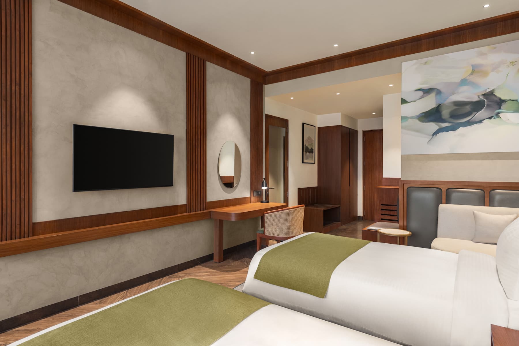 Guest room at the Wyndham Garden Sonipat Murthal in Sonipat, Other than US/Canada