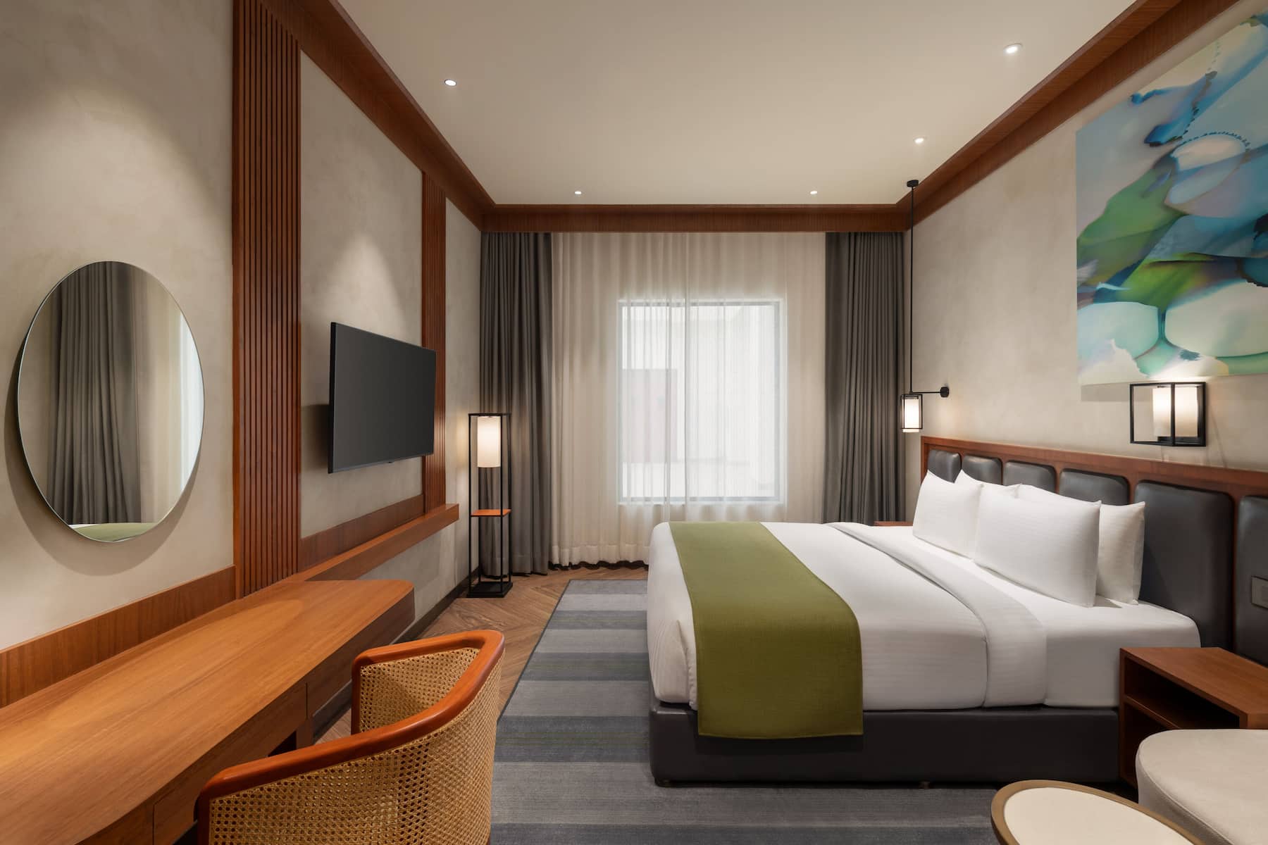 Guest room at the Wyndham Garden Sonipat Murthal in Sonipat, Other than US/Canada