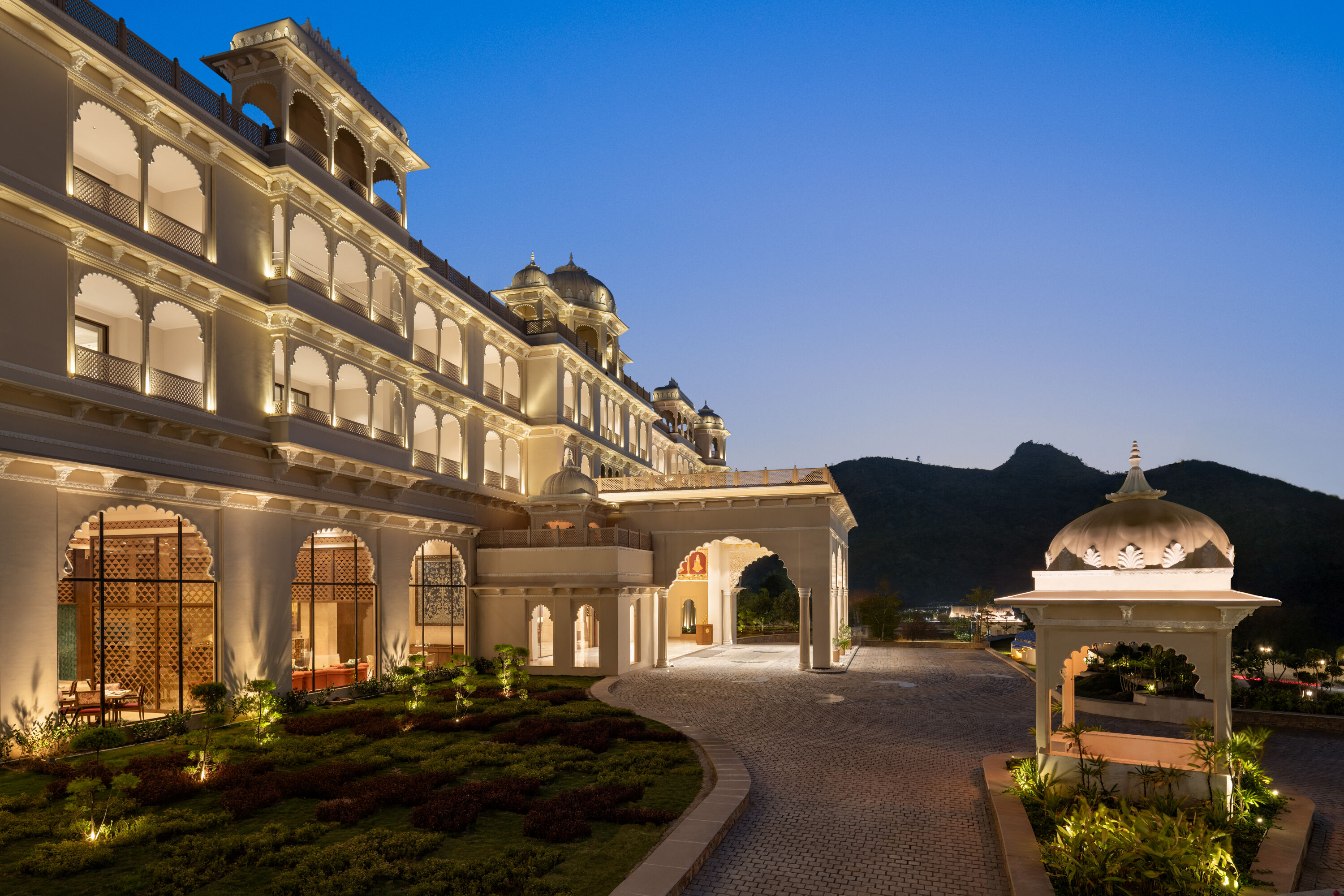 Exterior of Wyndham Garden Udaipur Bhuwana hotel in Udaipur, Other than US/Canada