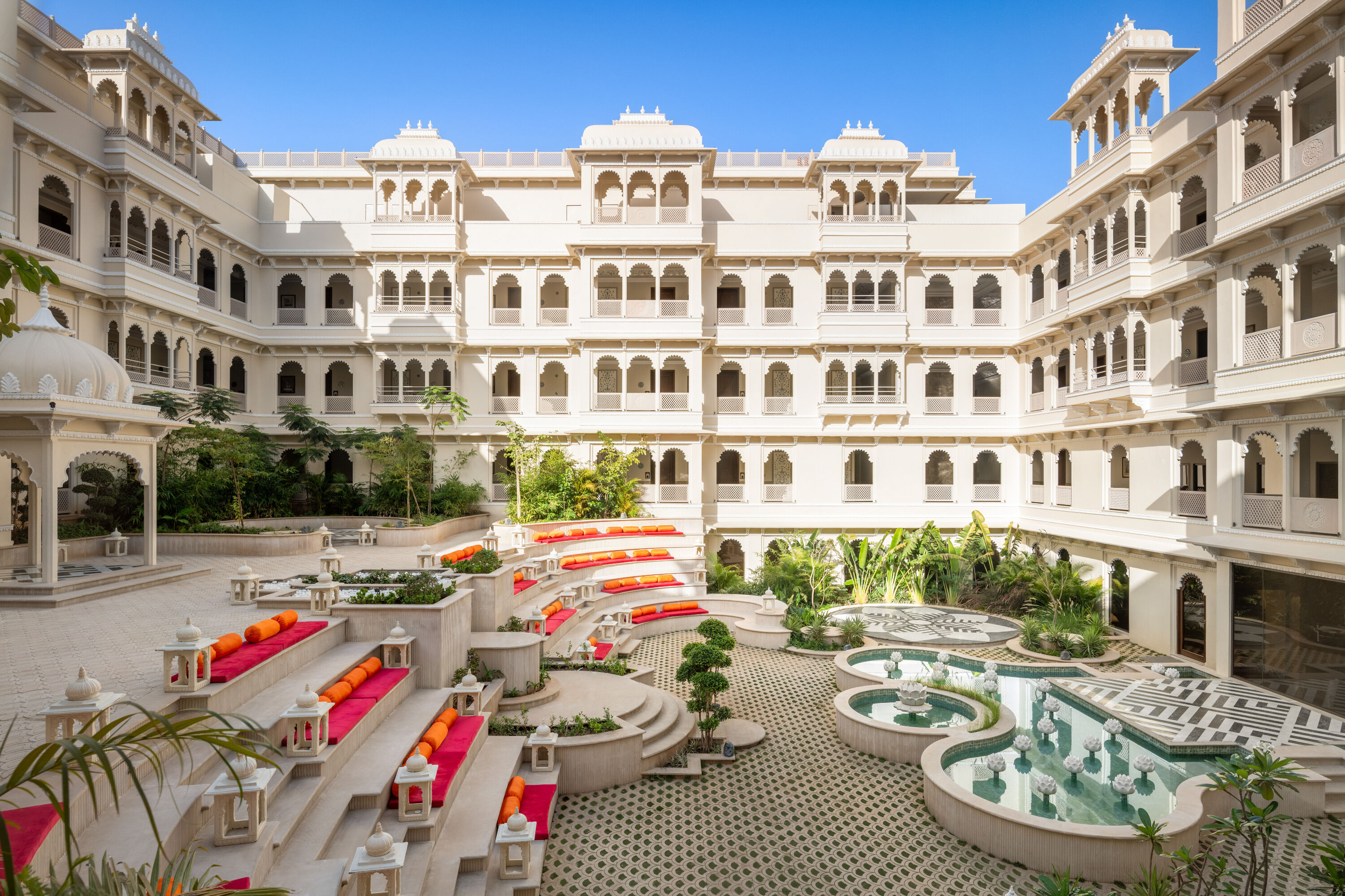 Exterior of Wyndham Garden Udaipur Bhuwana hotel in Udaipur, Other than US/Canada