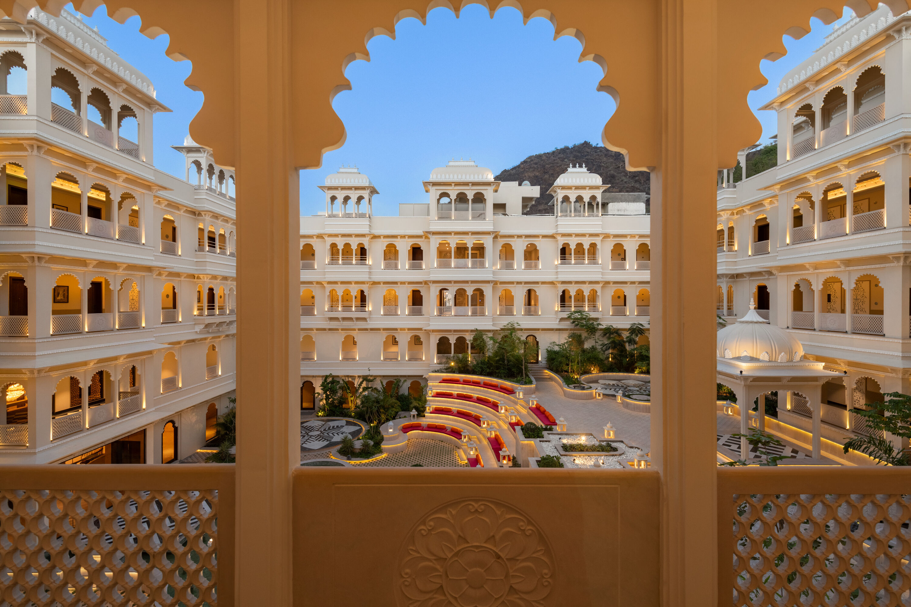 Exterior of Wyndham Garden Udaipur Bhuwana hotel in Udaipur, Other than US/Canada