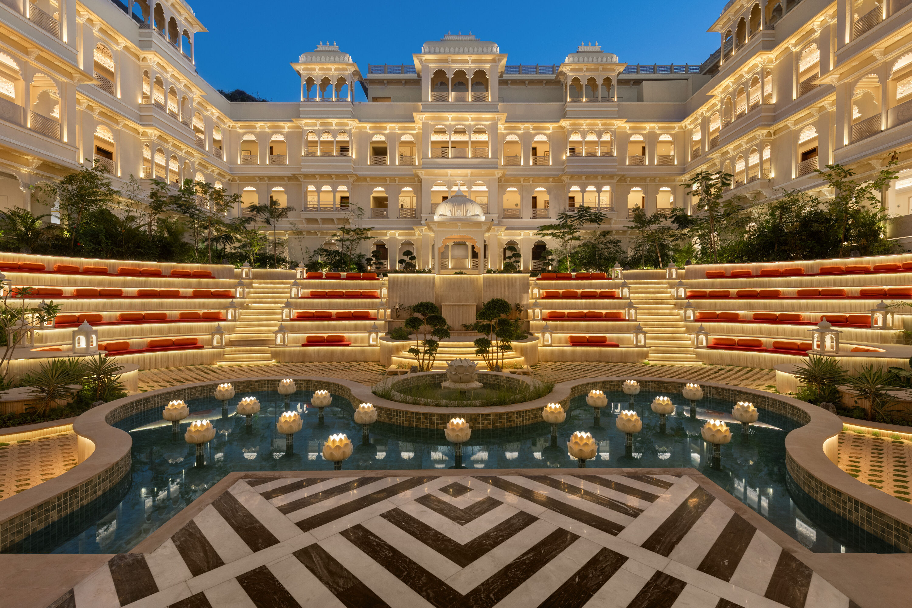 Exterior of Wyndham Garden Udaipur Bhuwana hotel in Udaipur, Other than US/Canada