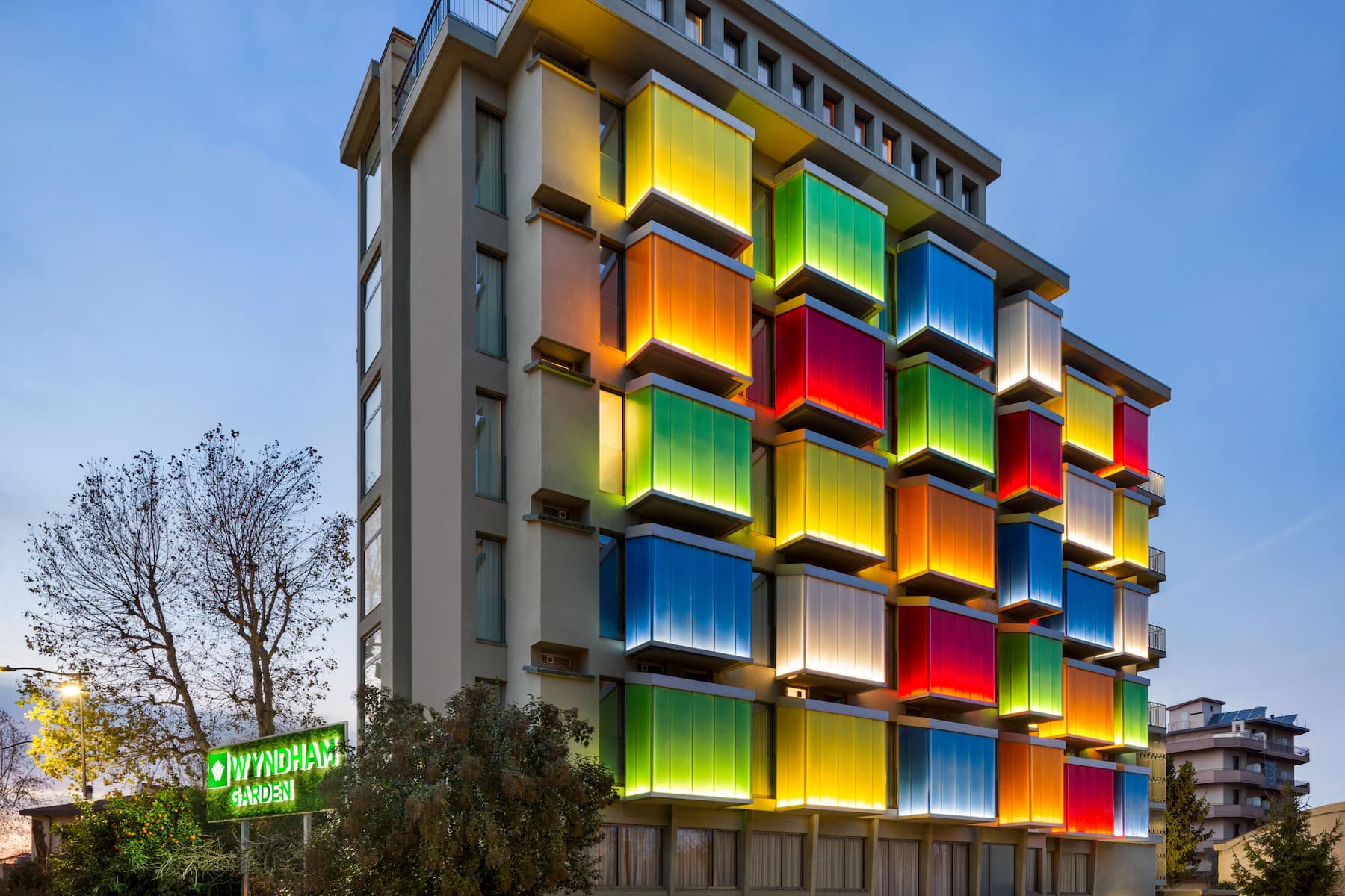 Exterior of Wyndham Garden Florence hotel in Florence, Other than US/Canada