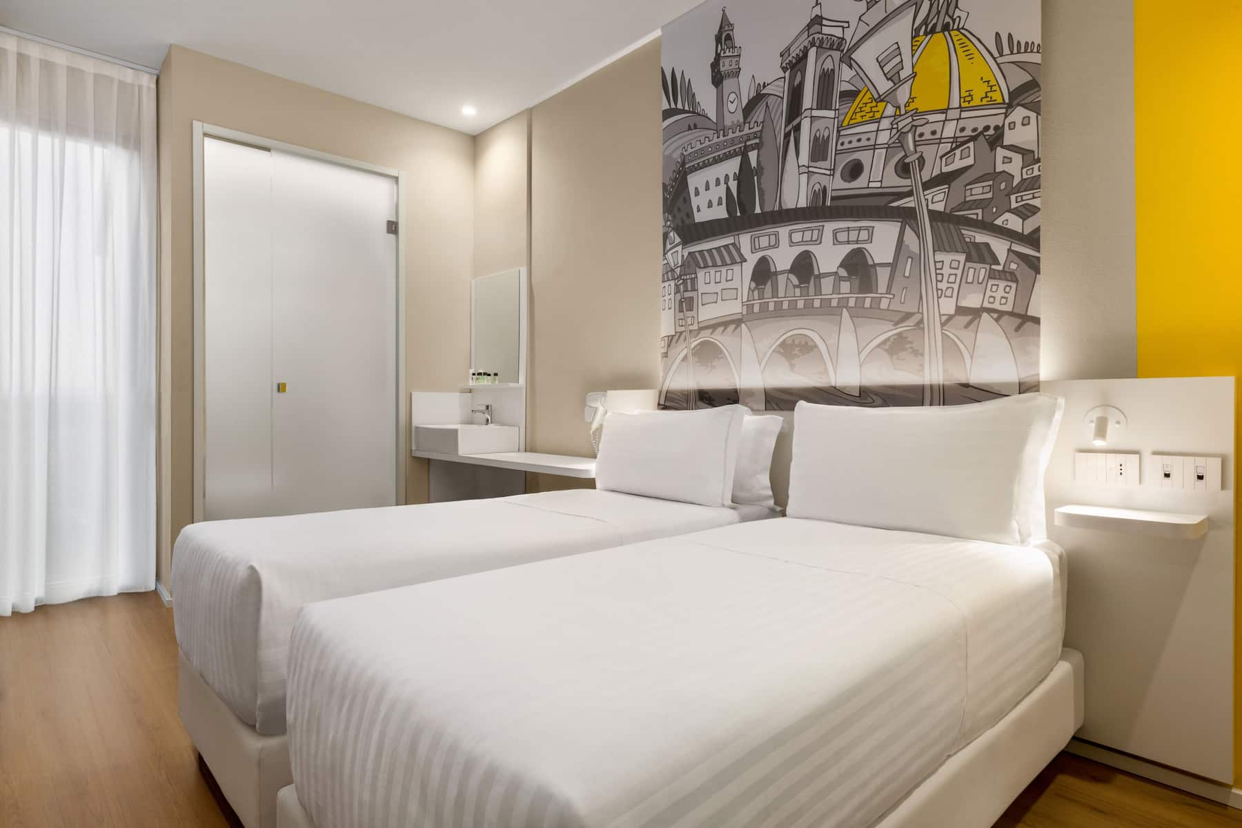 Guest room at the Wyndham Garden Florence in Florence, Other than US/Canada