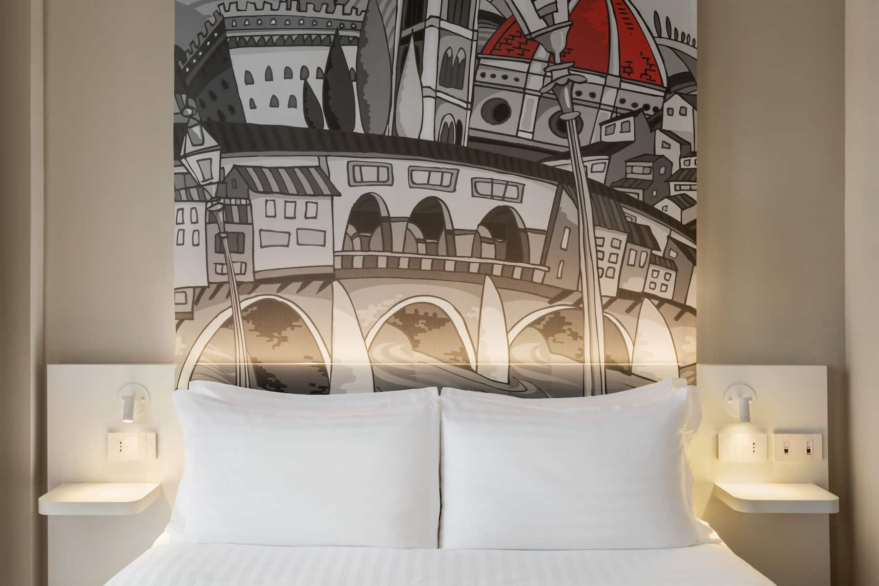 Guest room at the Wyndham Garden Florence in Florence, Other than US/Canada