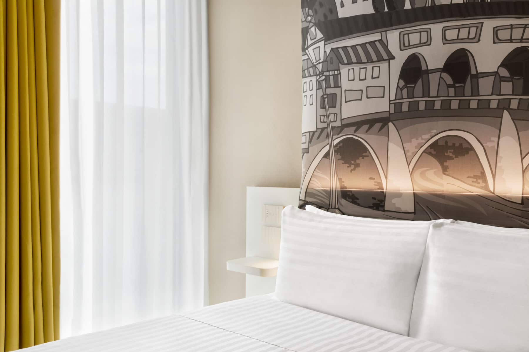 Guest room at the Wyndham Garden Florence in Florence, Other than US/Canada