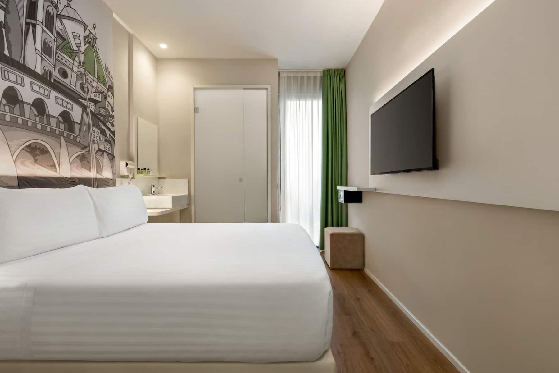 Guest room at the Wyndham Garden Florence in Florence, Other than US/Canada