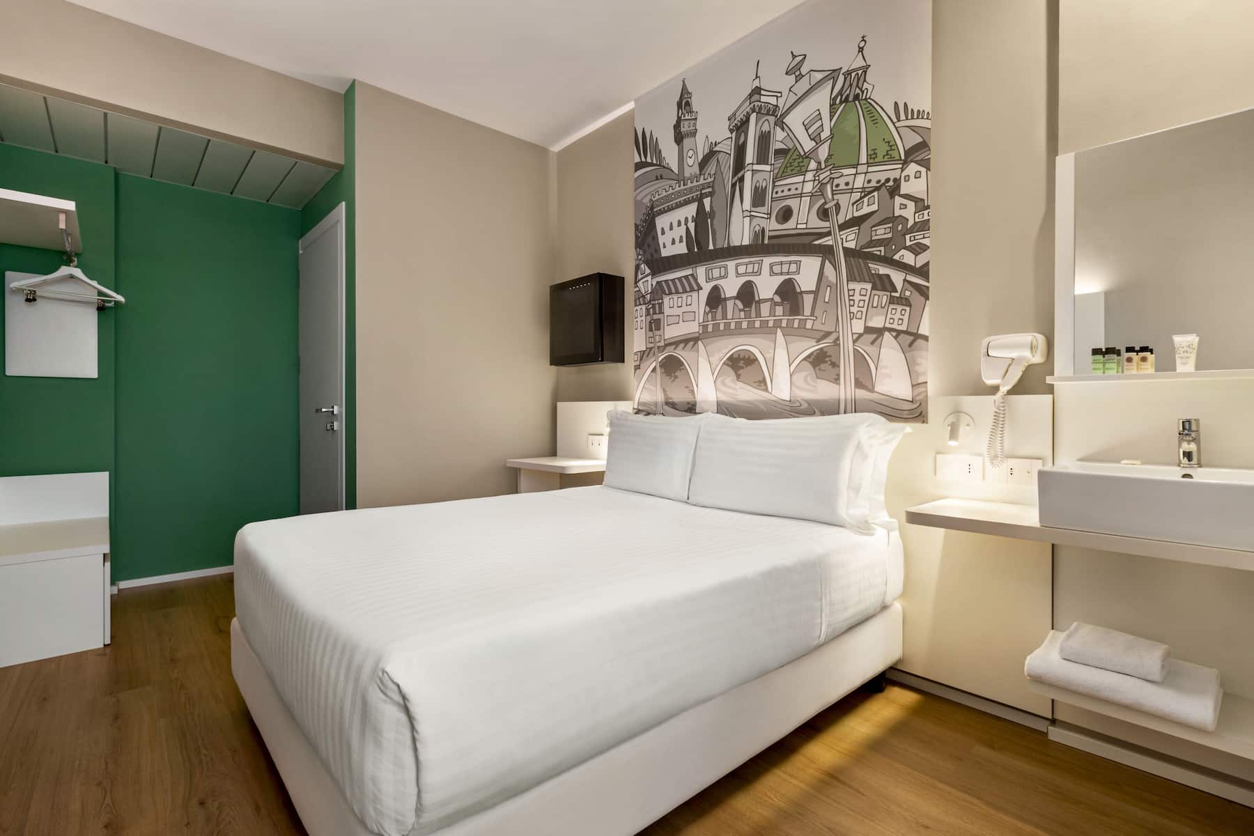 Guest room at the Wyndham Garden Florence in Florence, Other than US/Canada