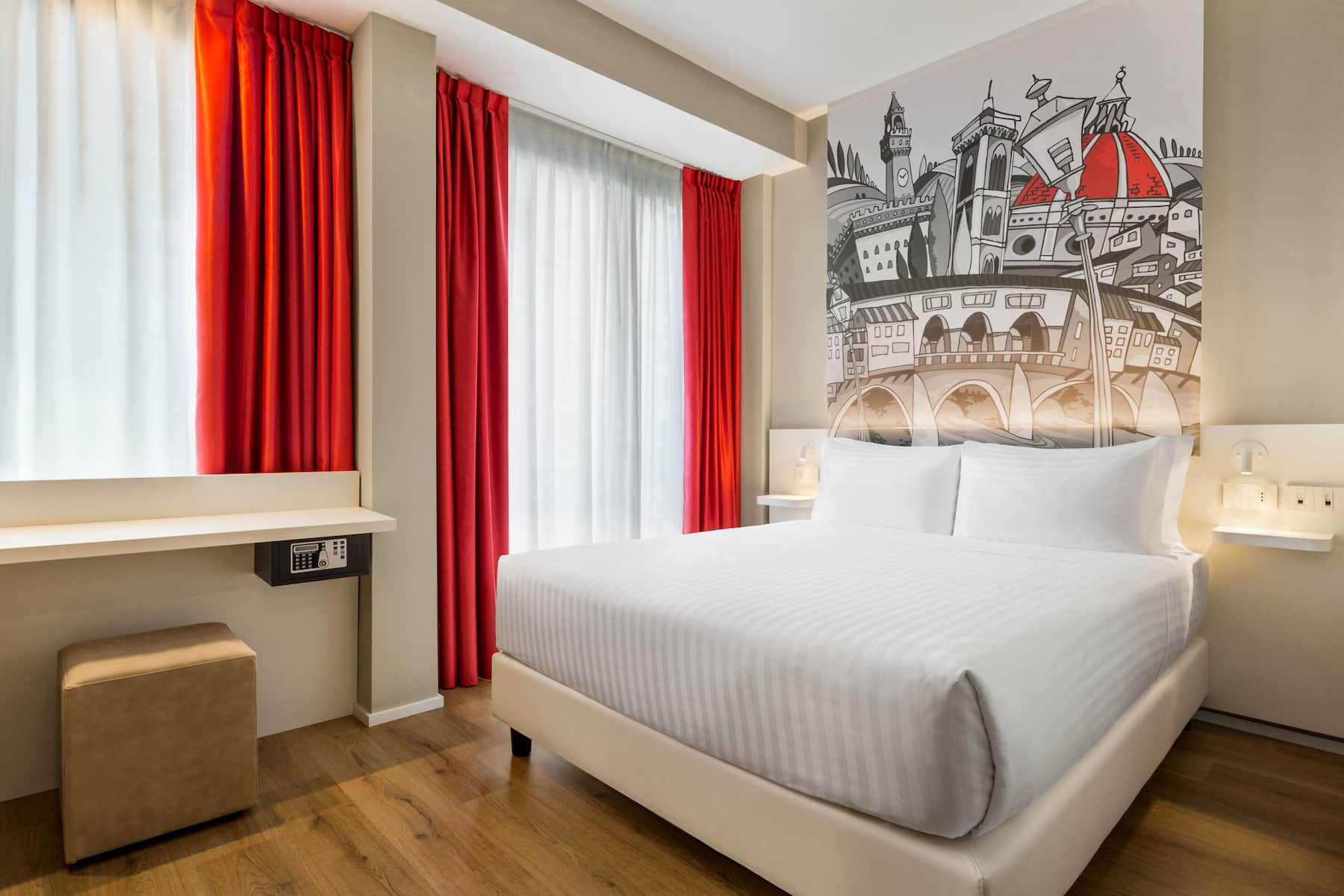 Guest room at the Wyndham Garden Florence in Florence, Other than US/Canada