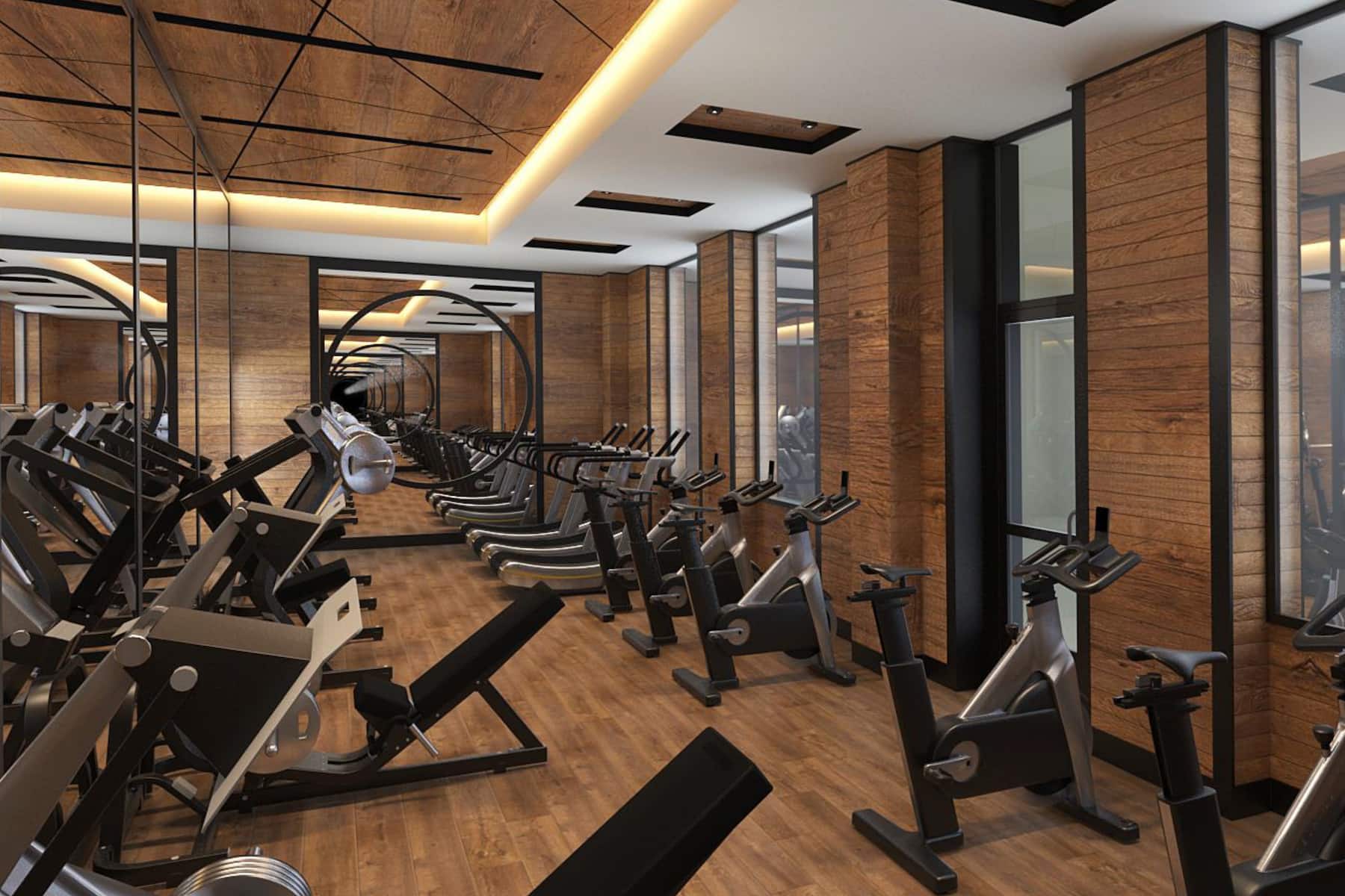 Fitness room at Wyndham Garden Burabay in Burabay, Other than US/Canada