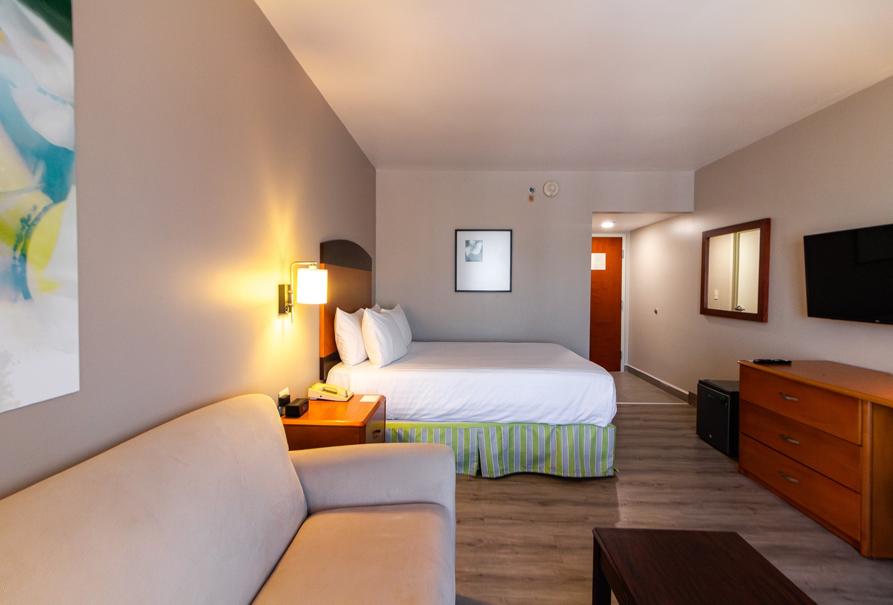 Guest room at the Wyndham Garden Monterrey Aeropuerto in Apodaca, Other than US/Canada