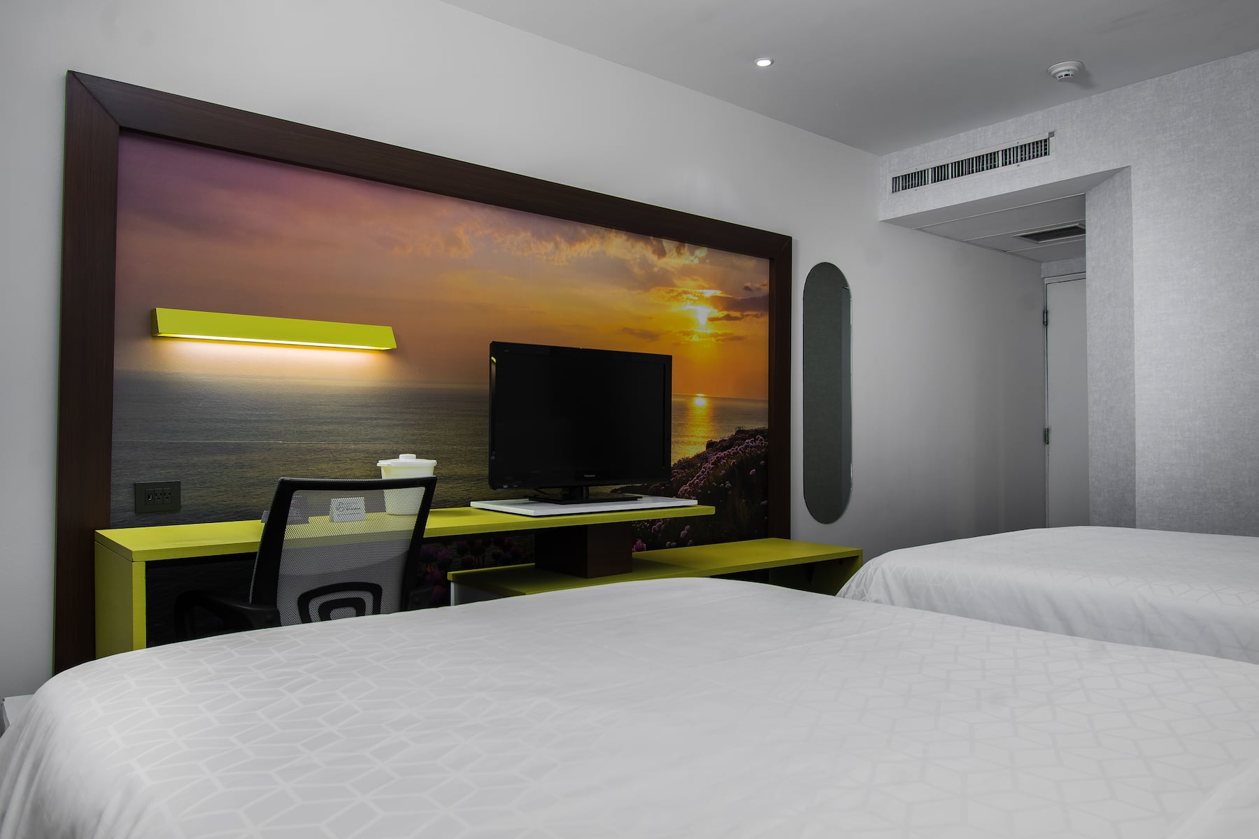Guest room at the BelAir Business a Wyndham Garden Hotel in Mexico City, Other than US/Canada