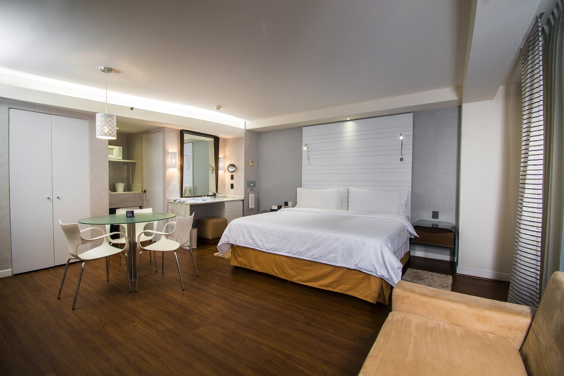 Guest room at the BelAir Business a Wyndham Garden Hotel in Mexico City, Other than US/Canada