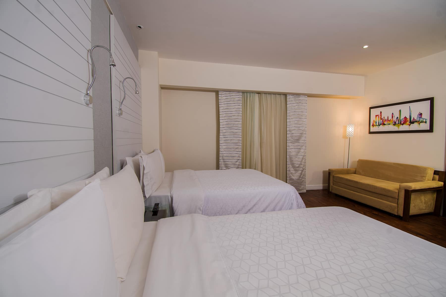 Guest room at the BelAir Business a Wyndham Garden Hotel in Mexico City, Other than US/Canada