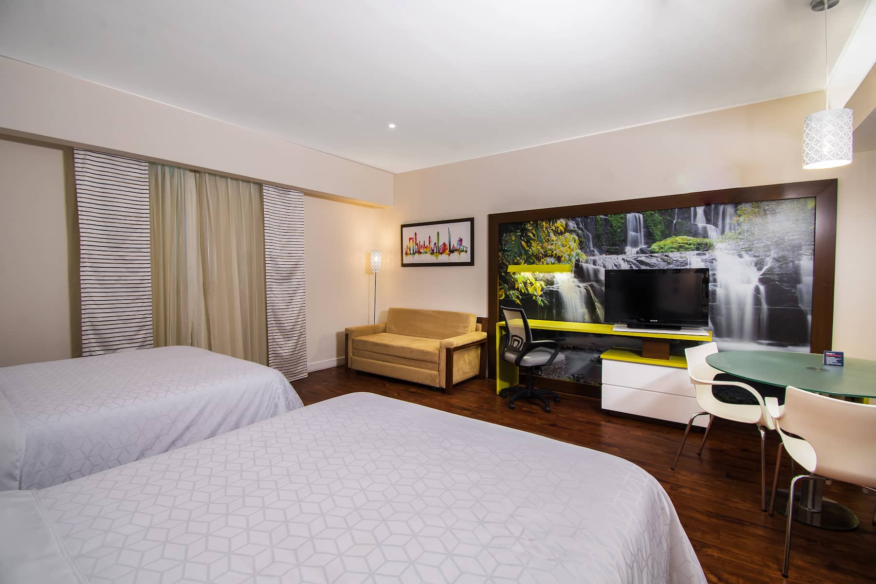 Guest room at the BelAir Business a Wyndham Garden Hotel in Mexico City, Other than US/Canada