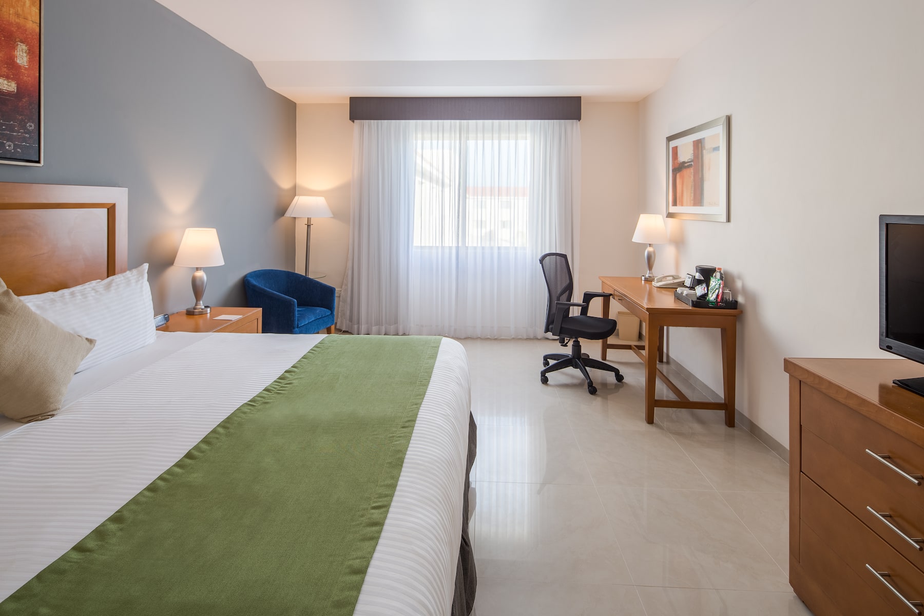 Guest room at the Wyndham Garden Playa del Carmen in Playa del Carmen, Other than US/Canada