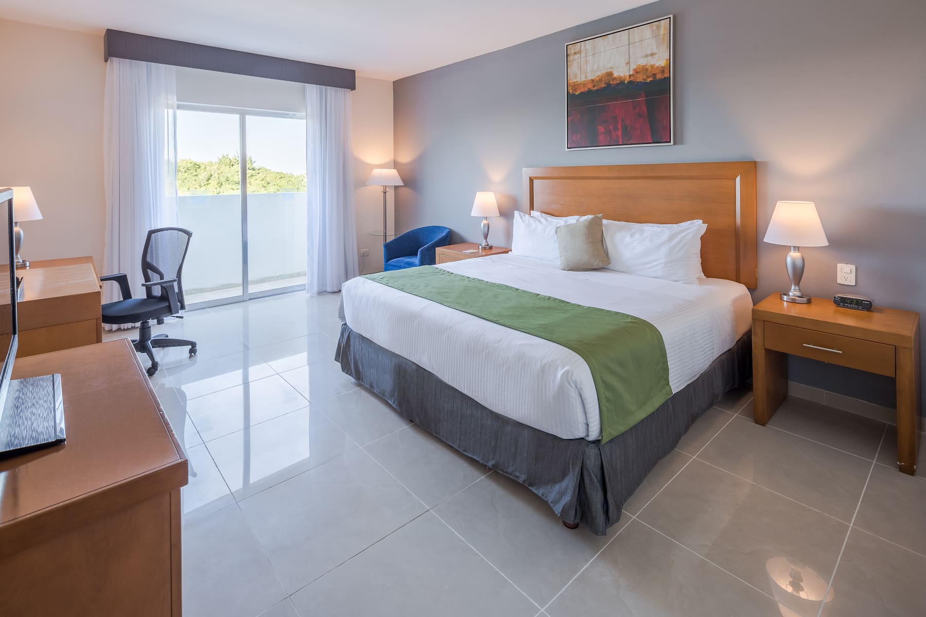 Guest room at the Wyndham Garden Playa del Carmen in Playa del Carmen, Other than US/Canada