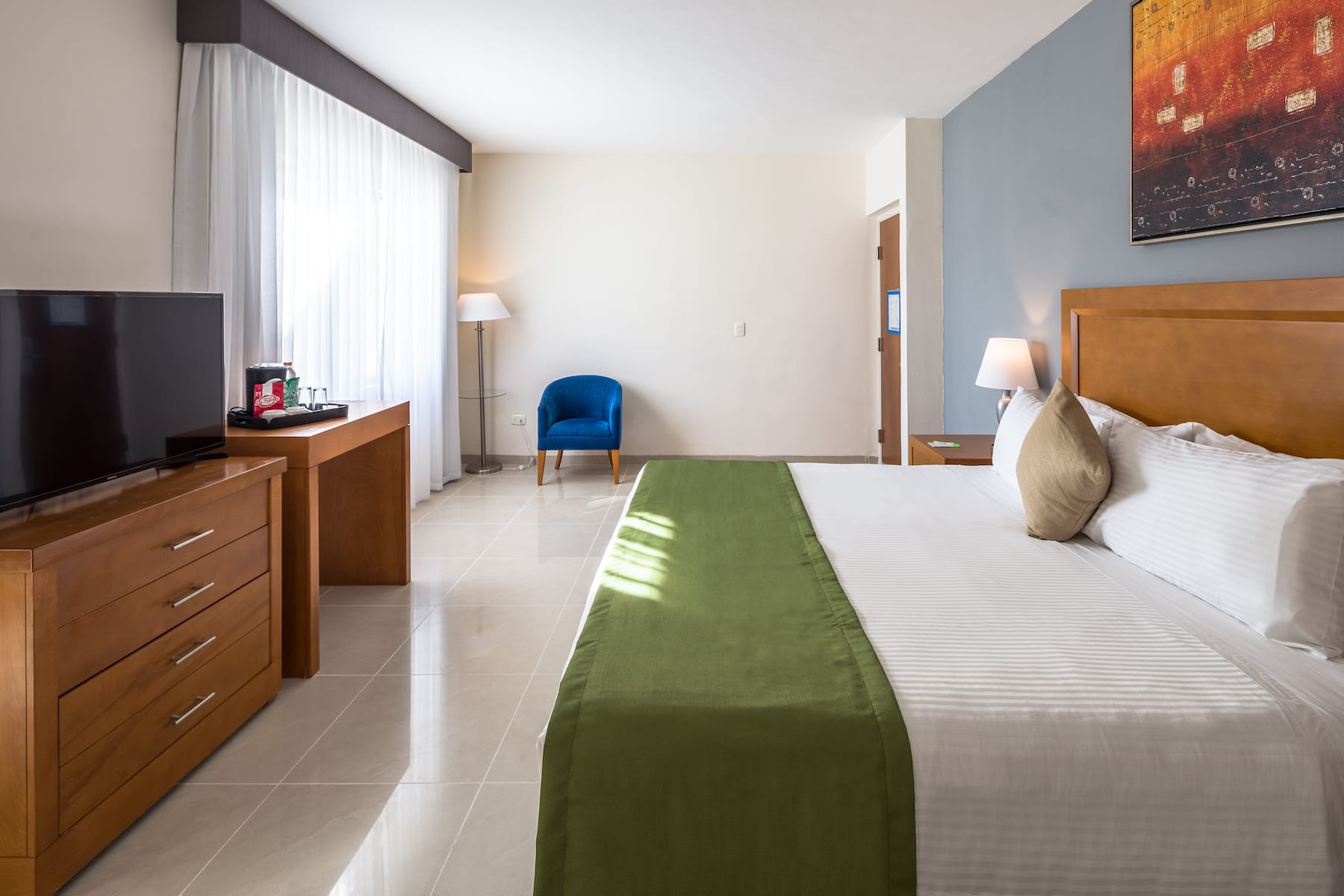 Guest room at the Wyndham Garden Playa del Carmen in Playa del Carmen, Other than US/Canada