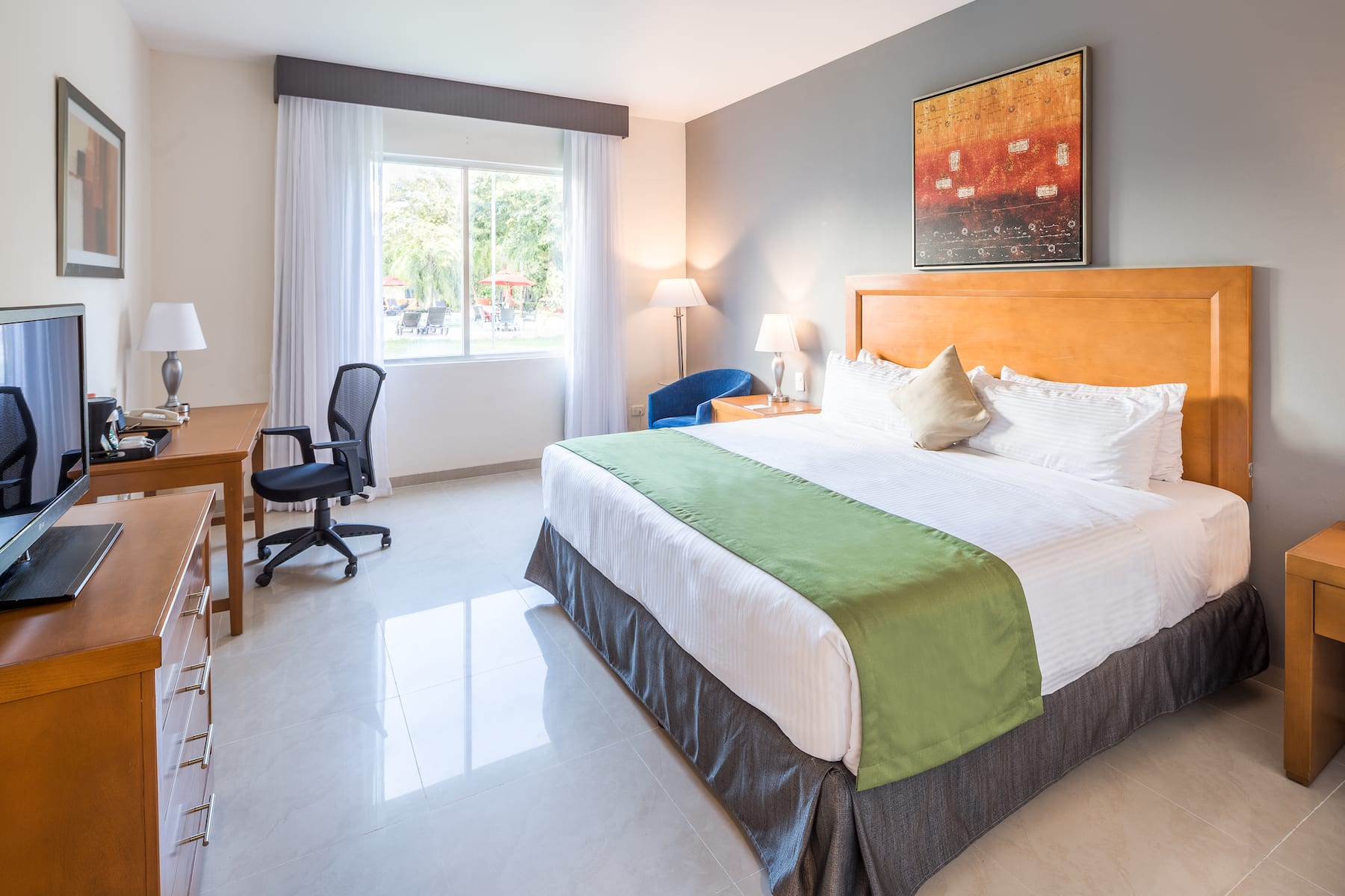 Guest room at the Wyndham Garden Playa del Carmen in Playa del Carmen, Other than US/Canada